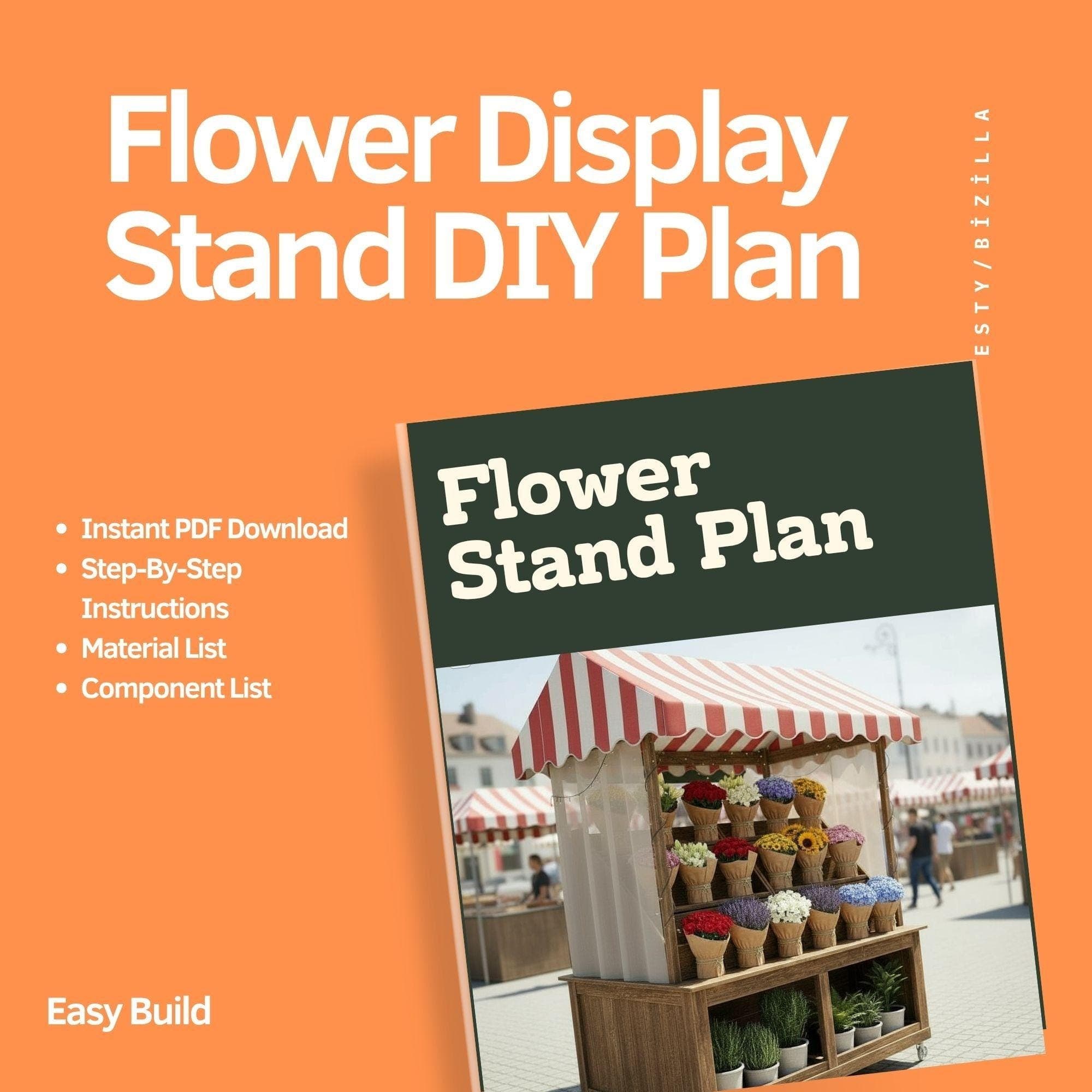 DIY Tiered Planter Stand Woodworking Plans (PDF) 7