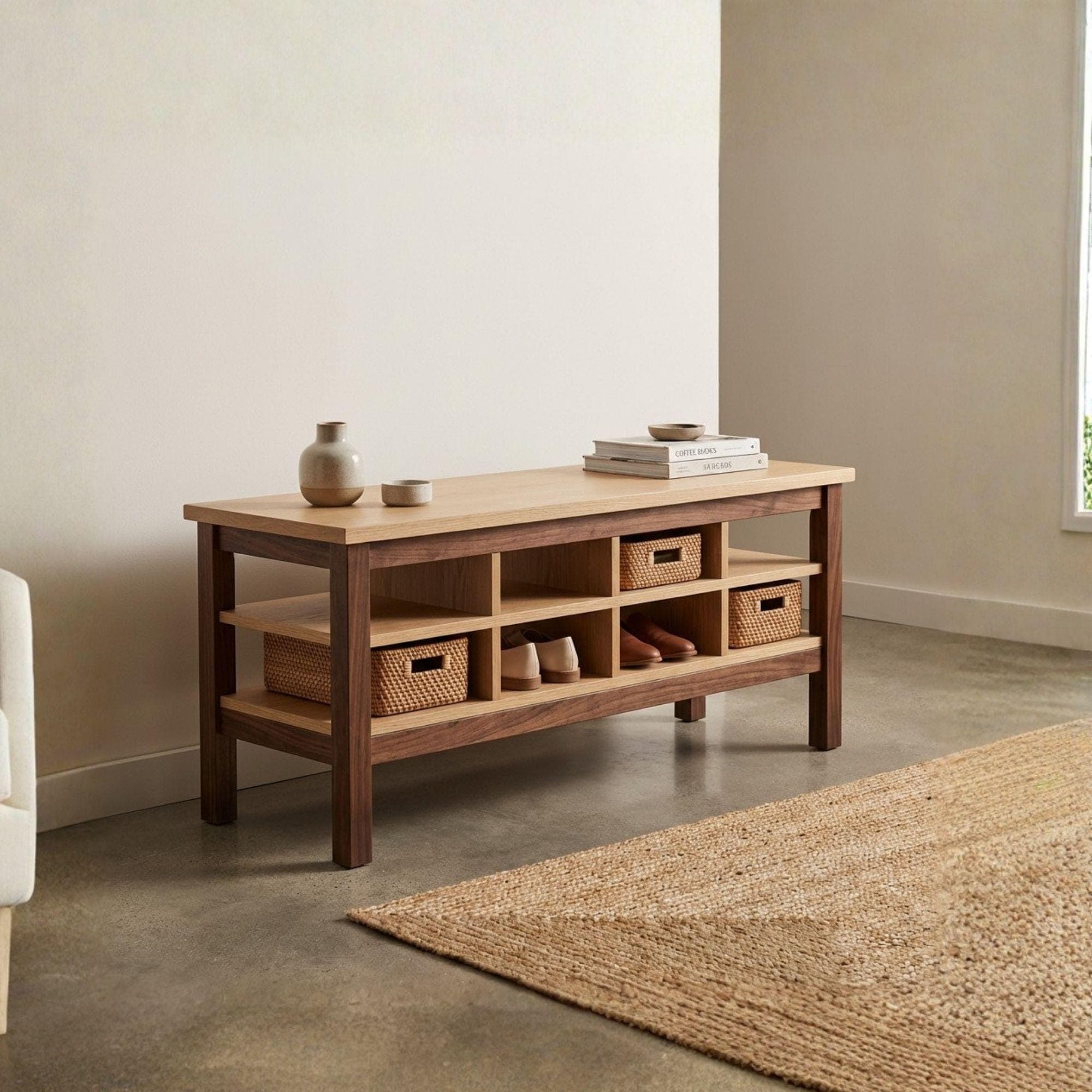 Heavy Duty Workbench Plans with Storage Shelving (PDF Download)