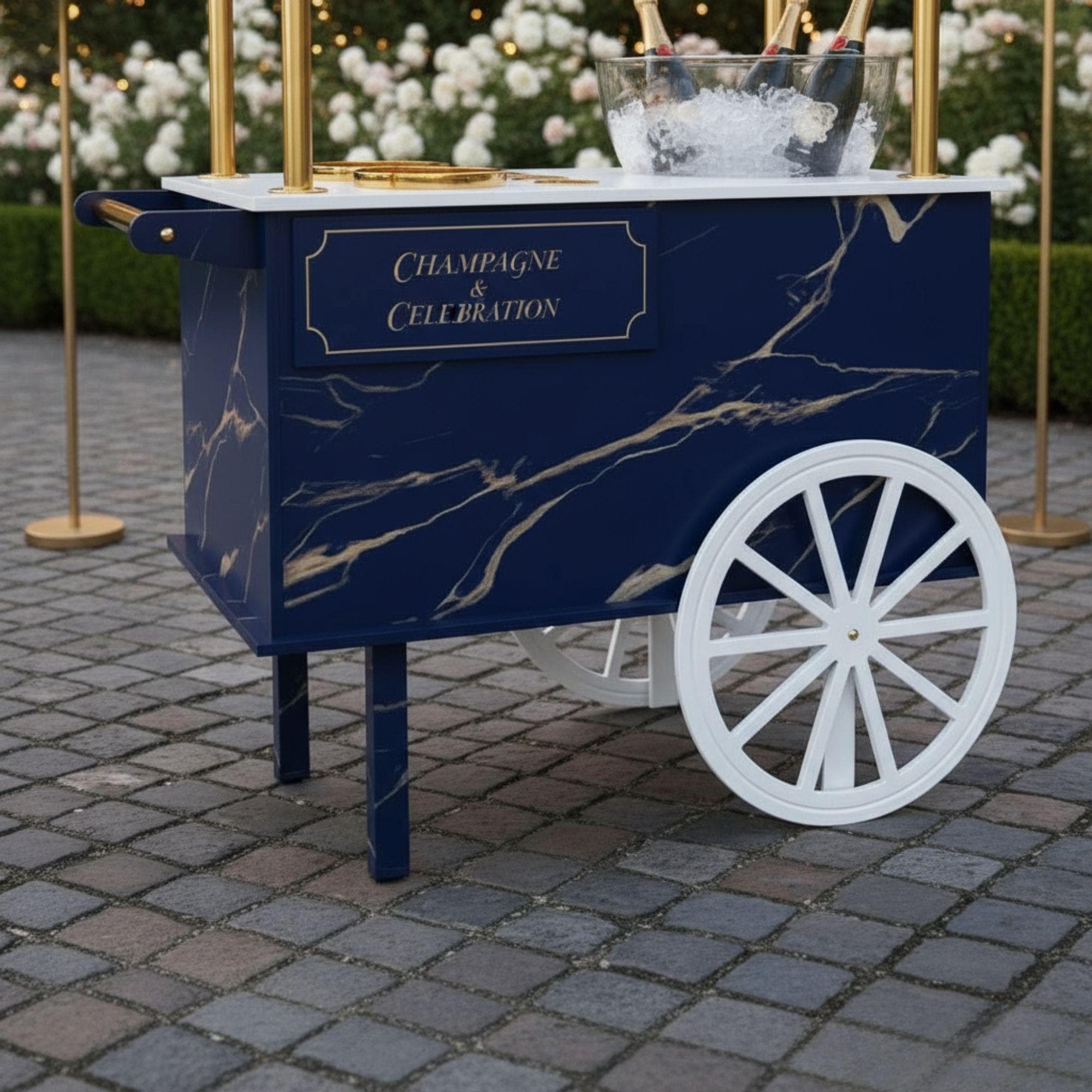 DIY Champagne Cart Plans: Mobile Bar, Event Cart Blueprints (Digital Download) 7