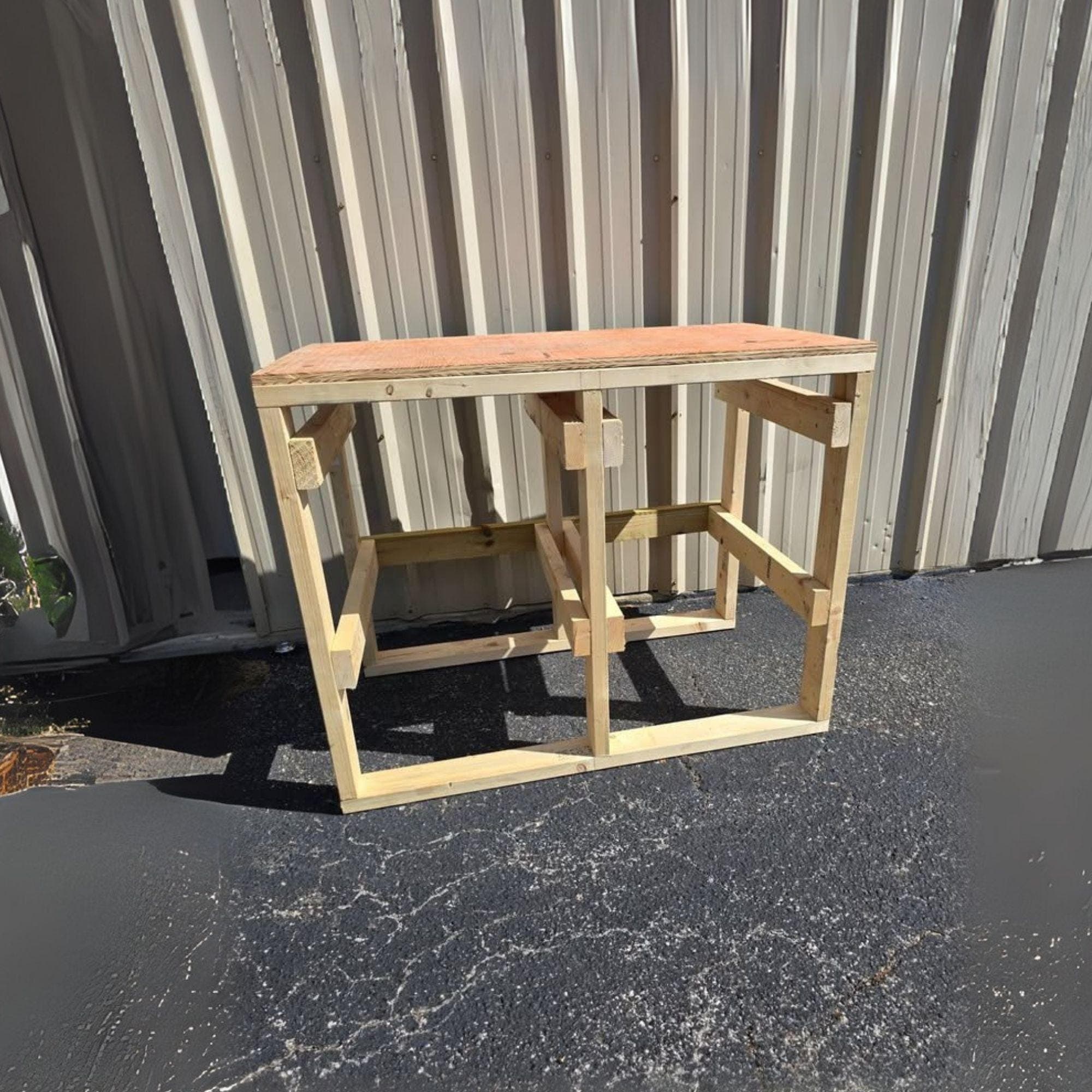 DIY 27-Gallon Tote Rack Plan 2x2 | Costco Totes (PDF Pattern) 3