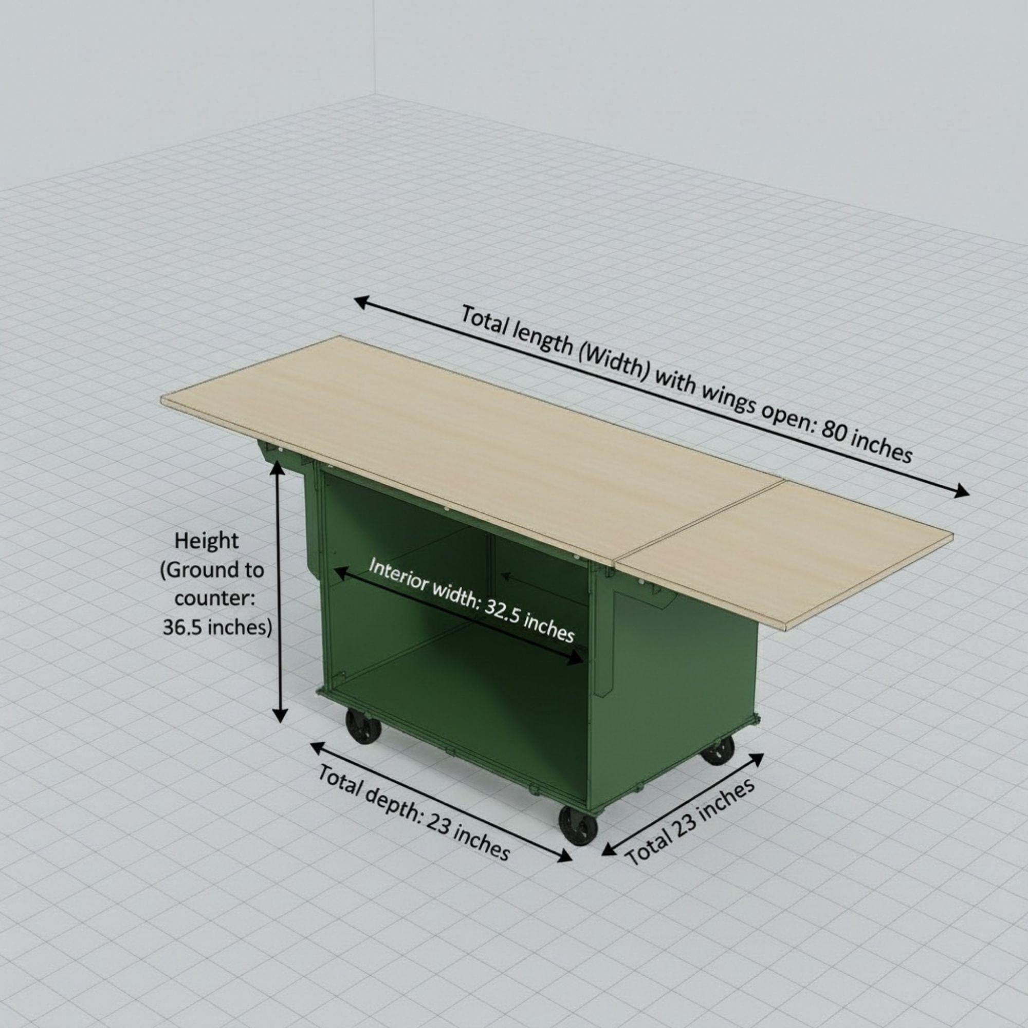 DIY Collapsible Coffee Cart Plans: Mobile Bar Blueprint (PDF Pattern) 7