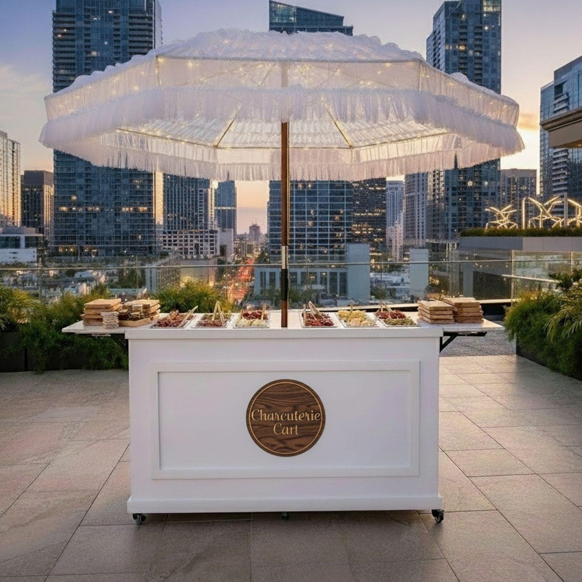 DIY Collapsible Coffee Cart Plans | Mobile Espresso Bar Blueprint (PDF)