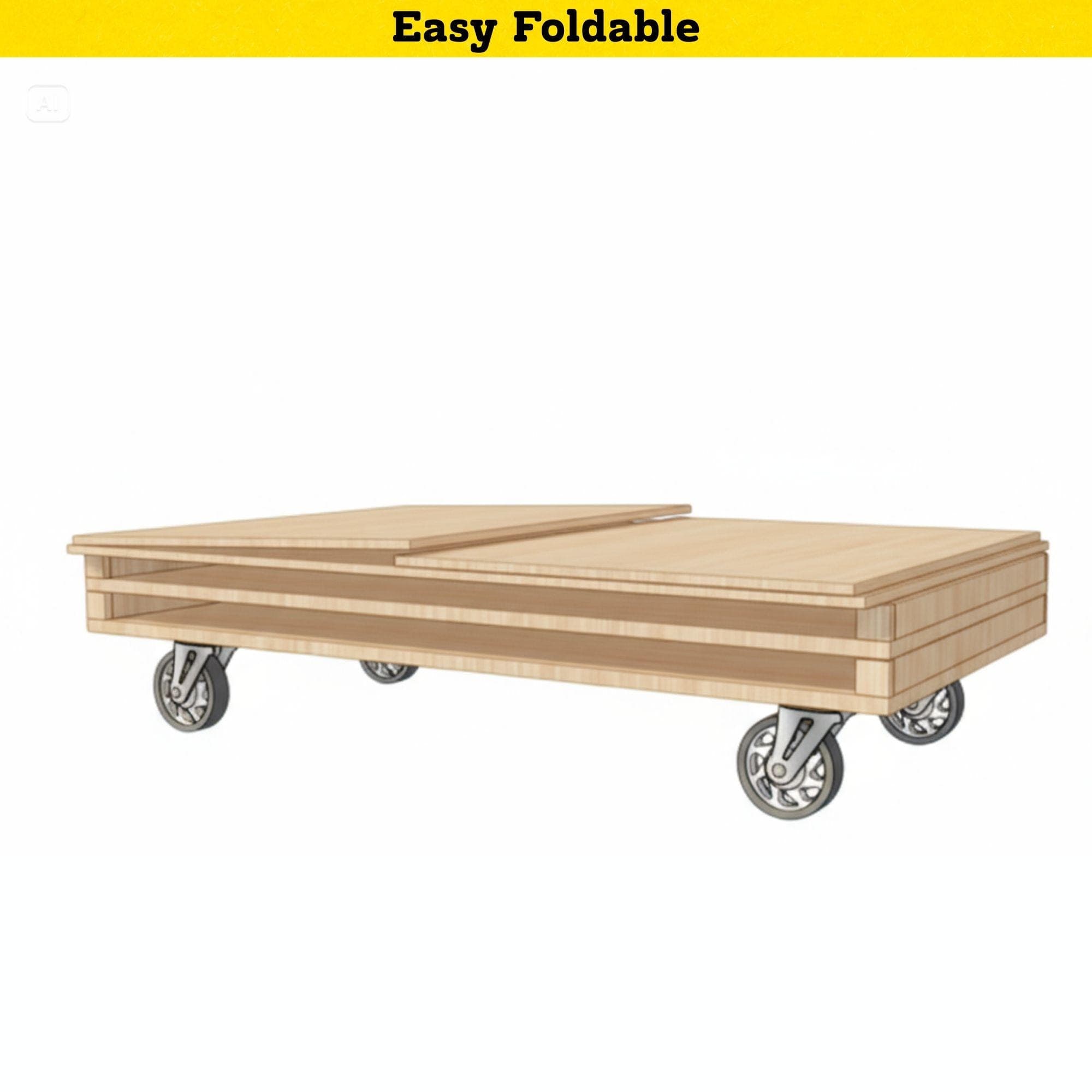 DIY Collapsible Coffee Cart Plans | Mobile Espresso Bar Blueprint (PDF) 9