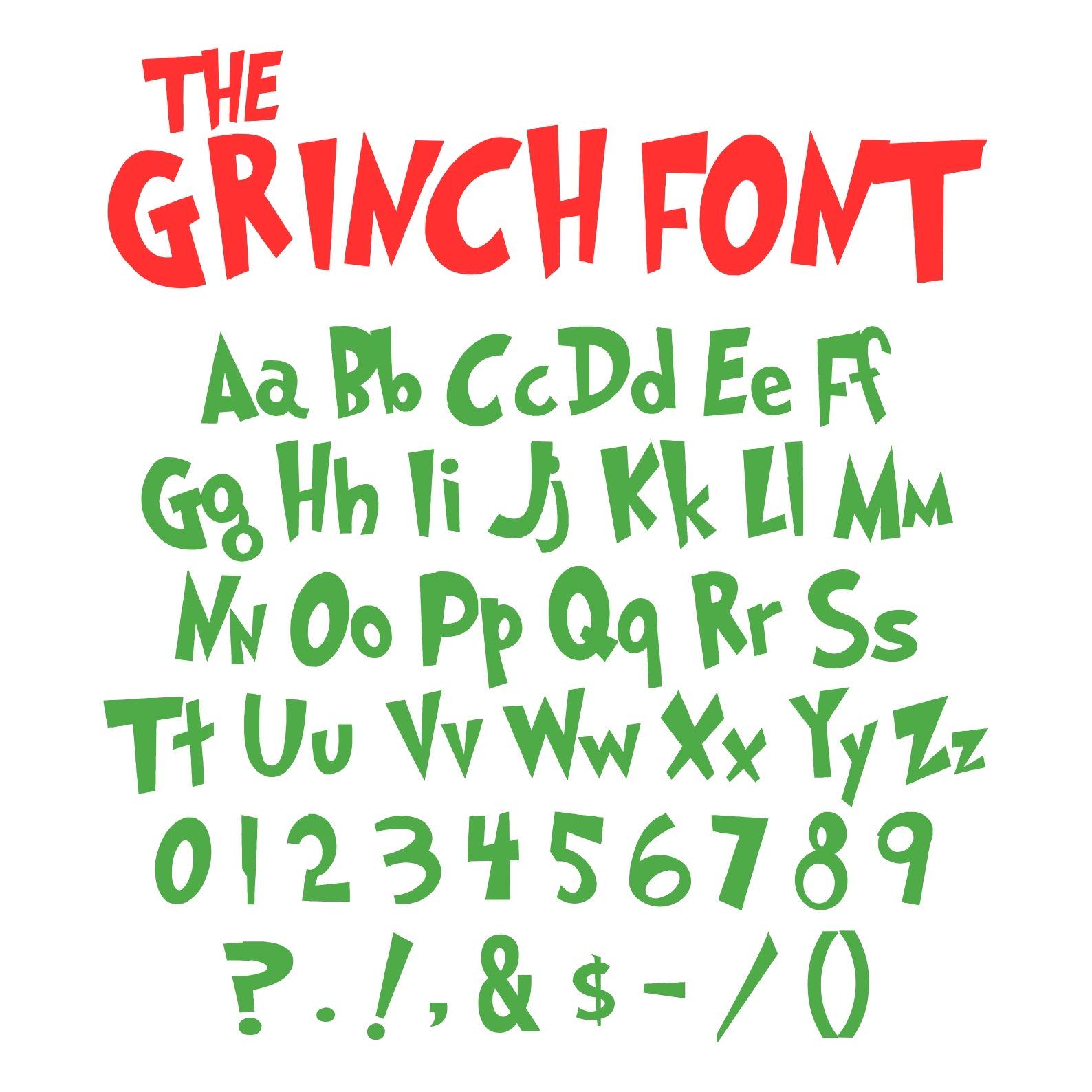 The Ultimate Custom Grinch Christmas Font SVG Bundle  | Holiday Doodle Alphabet & Lettering Kit (SVG, Dxf, Eps, Png) 2