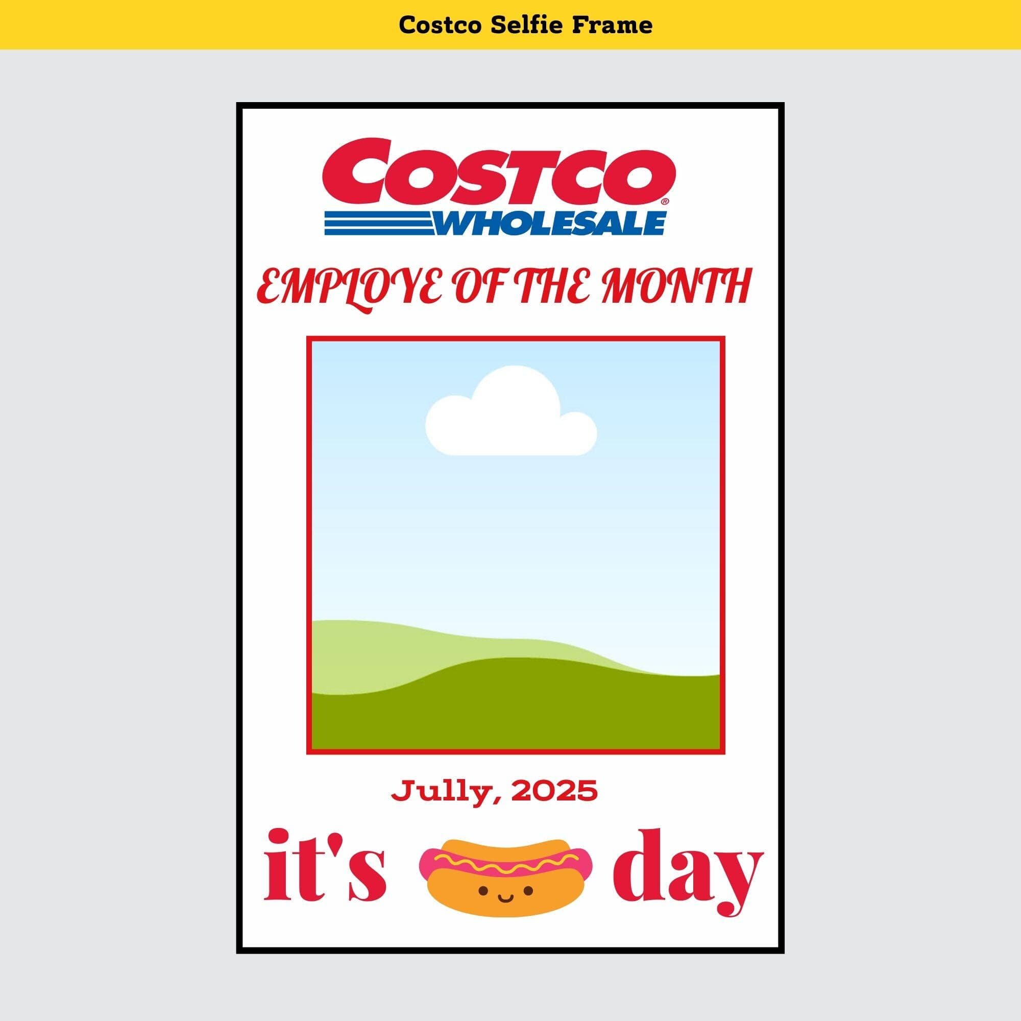 Costco Photo Booth Party Pack | Customizable Employee of the Year (PDF) 8
