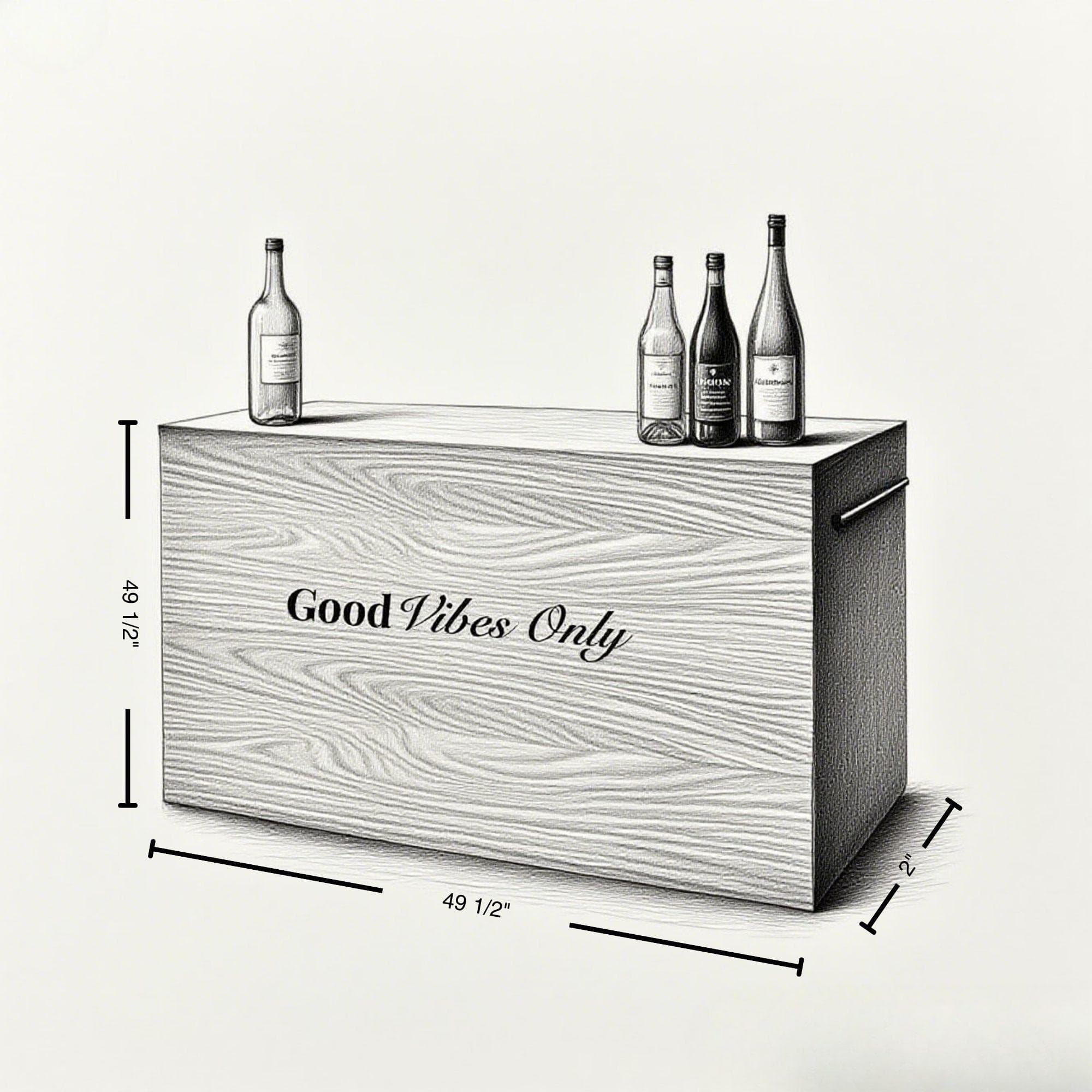 DIY Wedding Cart Plan | Mobile Bar, Coffee, Beverage Cart (PDF Pattern) 2