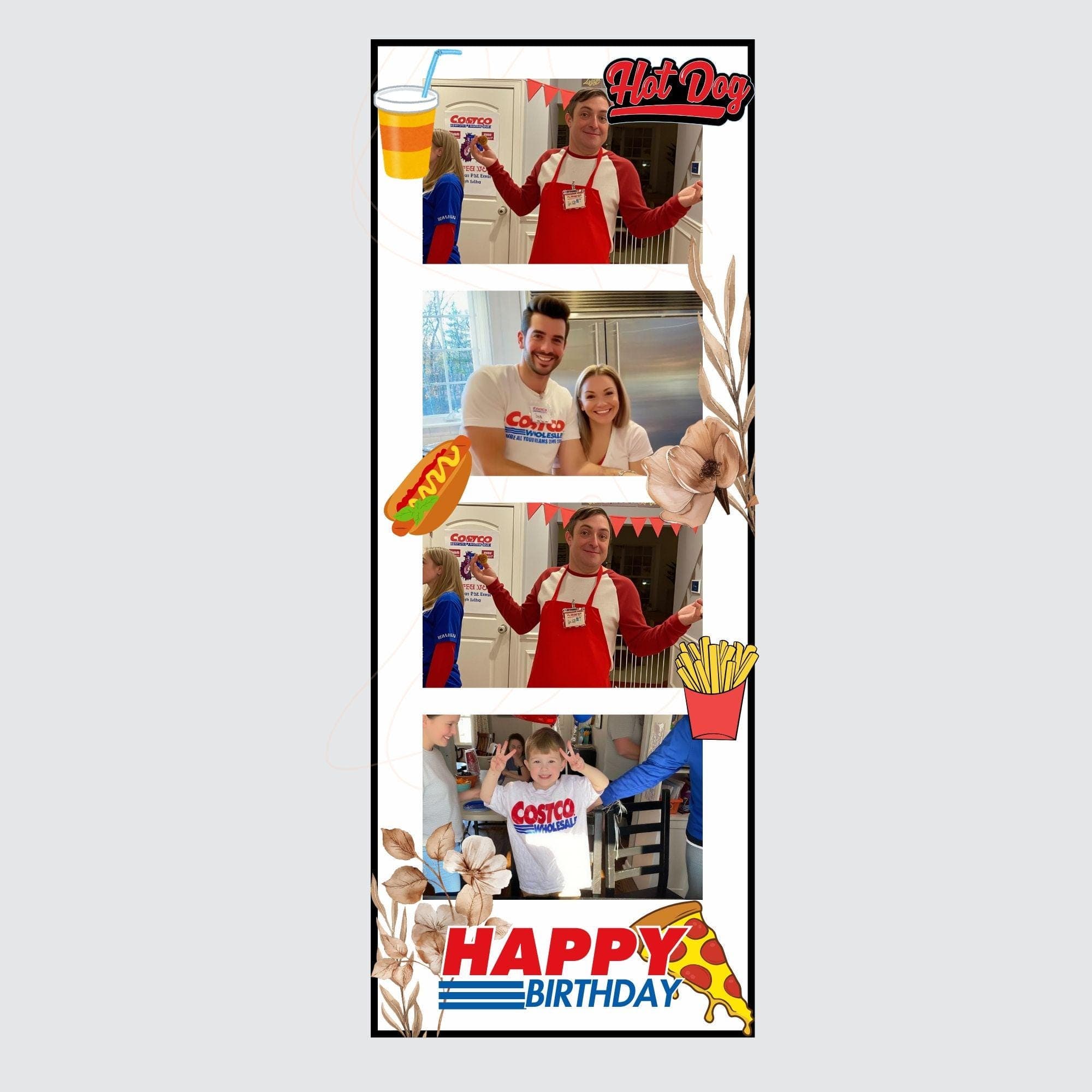 Costco Photo Booth Party Pack | Customizable Employee of the Year (PDF) 3