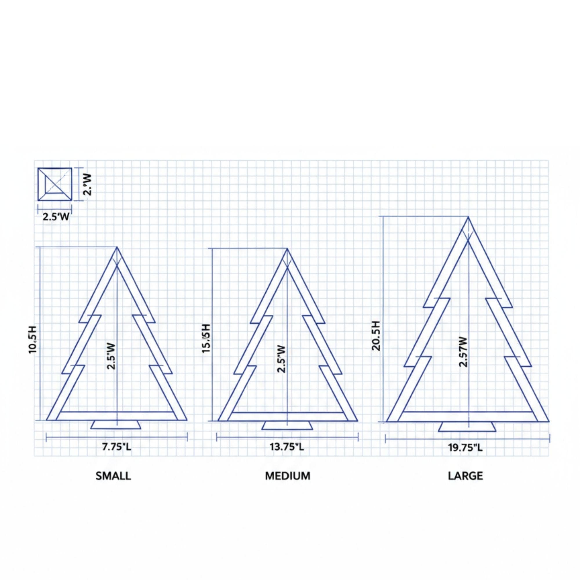 Wooden Christmas Tree Shelf Plans: Easy DIY Build (PDF Pattern) 7