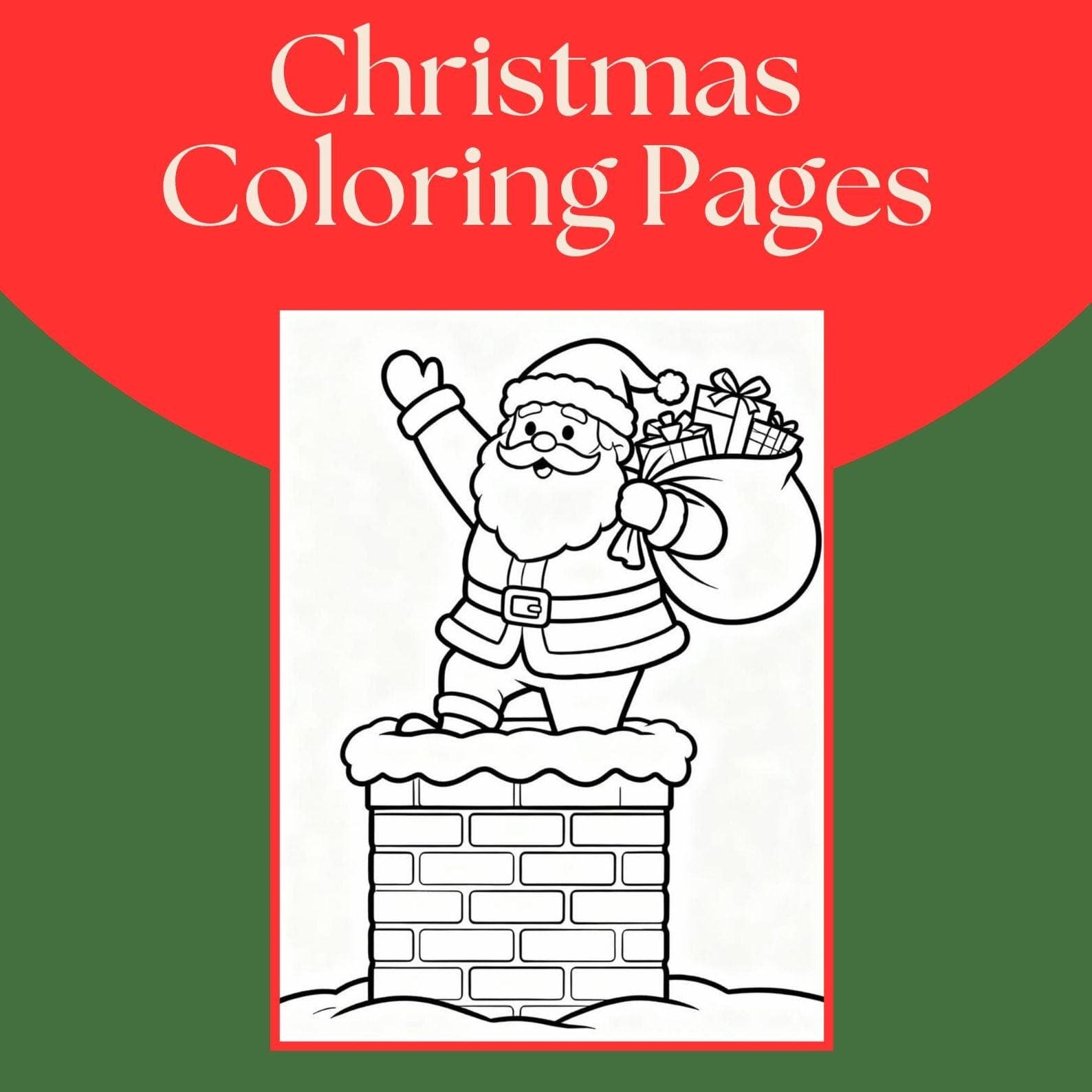 100+ Christmas Coloring Pages | Winter Activity Book (PDF) 1
