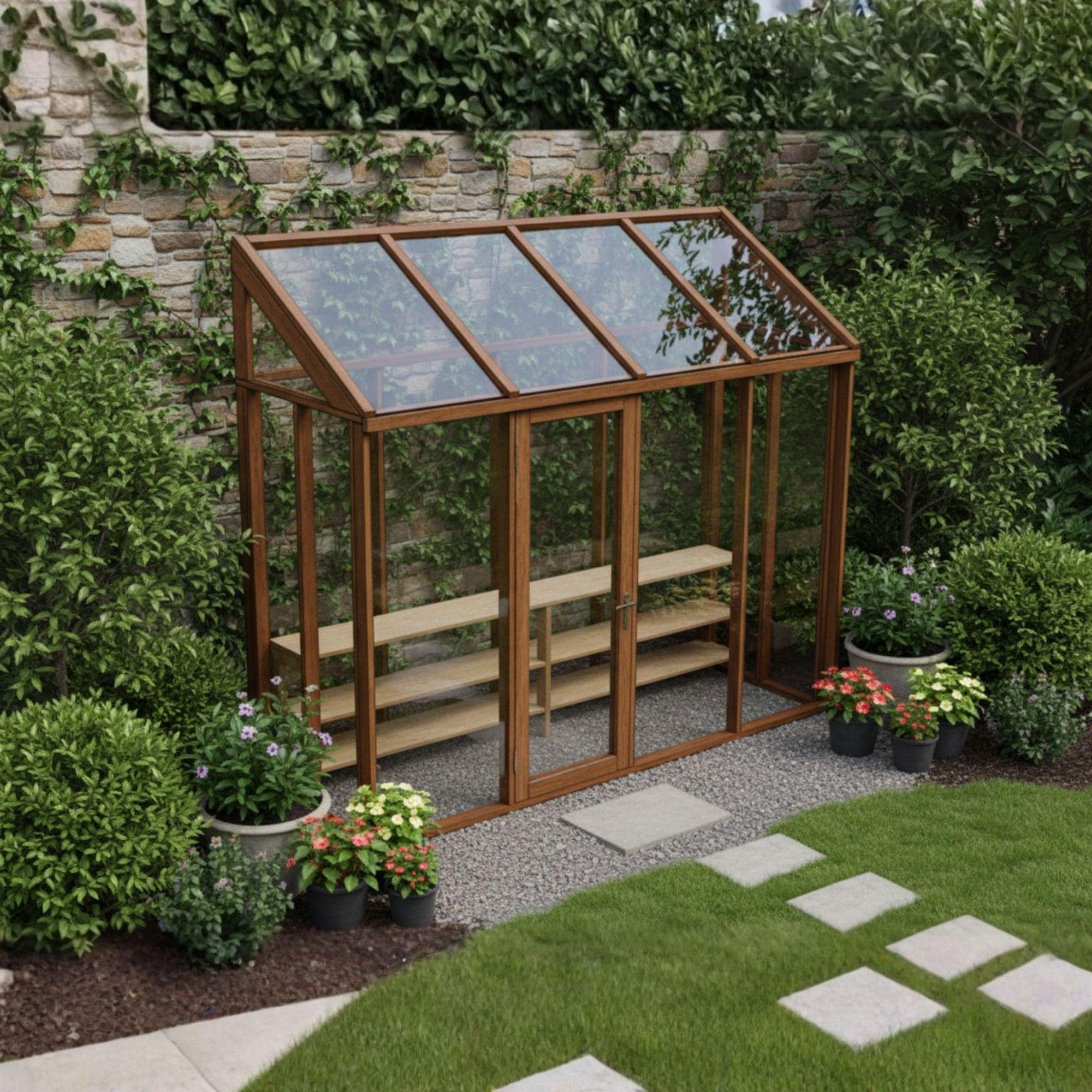 Wooden Mini Greenhouse Build Plans, Balcony Garden Cold Frame (Digital Download) 5