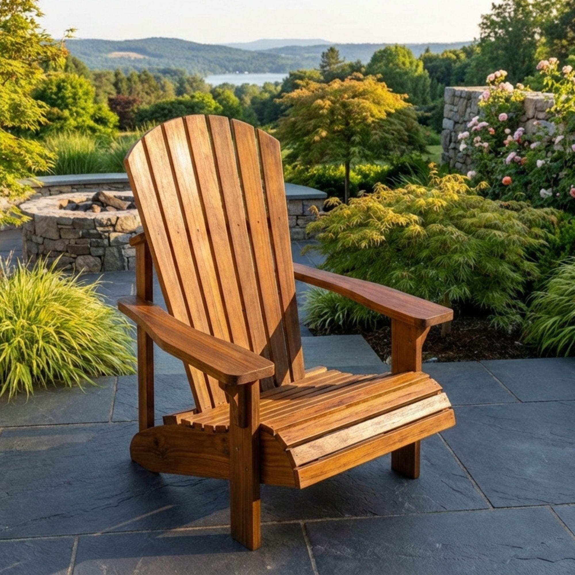 DIY Adirondack Chair Plans | Outdoor Garden Furniture Blueprint (Digital PDF) 2