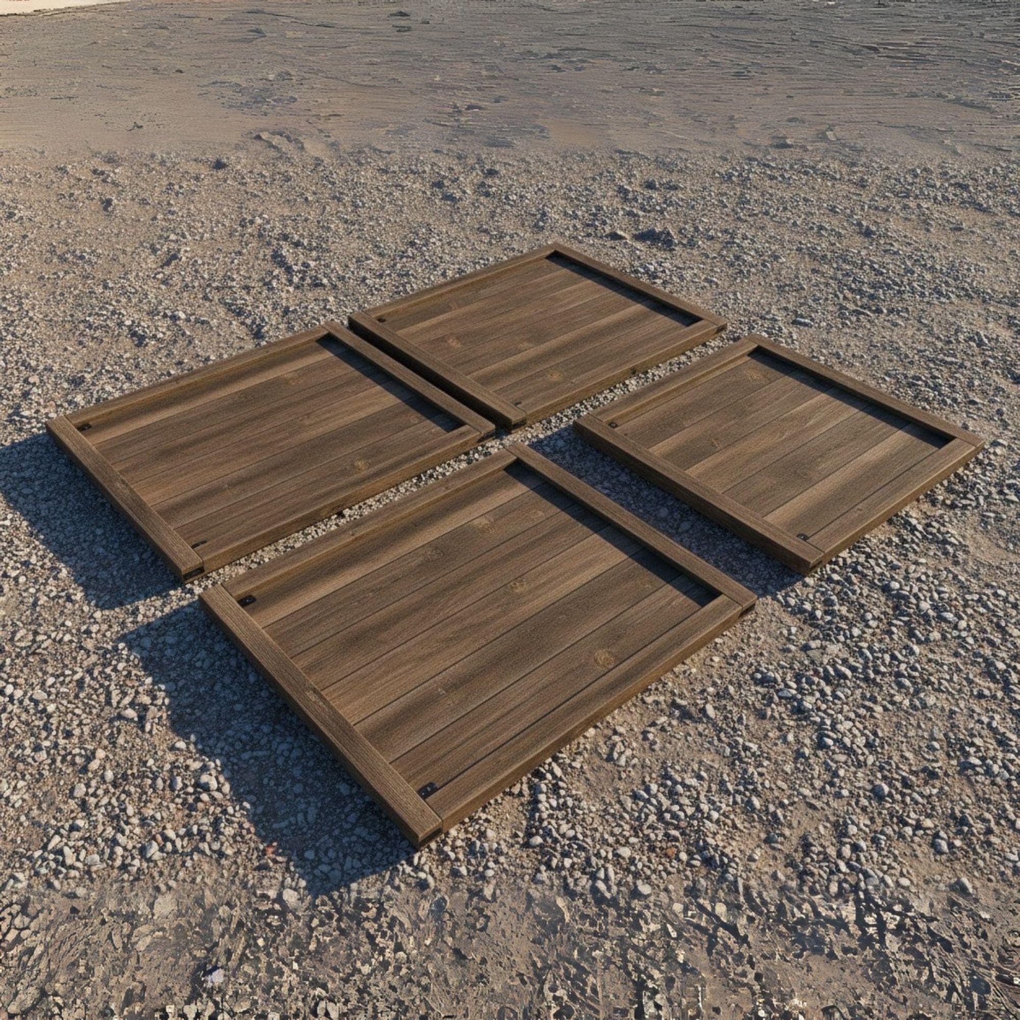 Portable Wooden Bar Plan: Collapsible DIY Event Bar Design 4