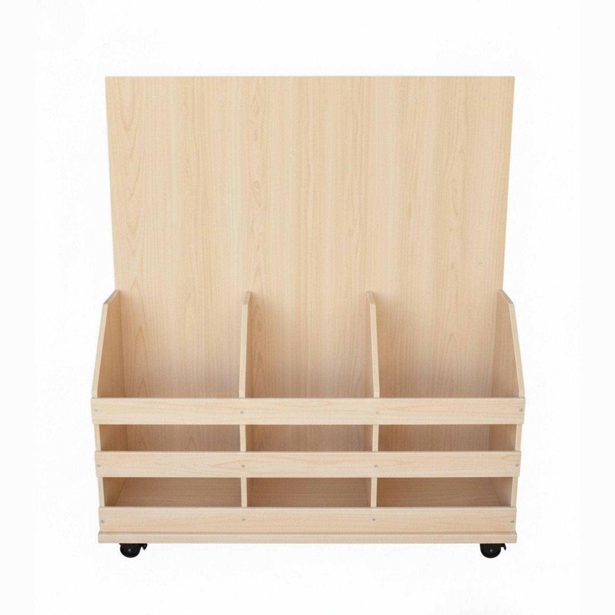 Mobile Lumber Storage Cart DIY Plan: Scrapwood Organizer (PDF) 3