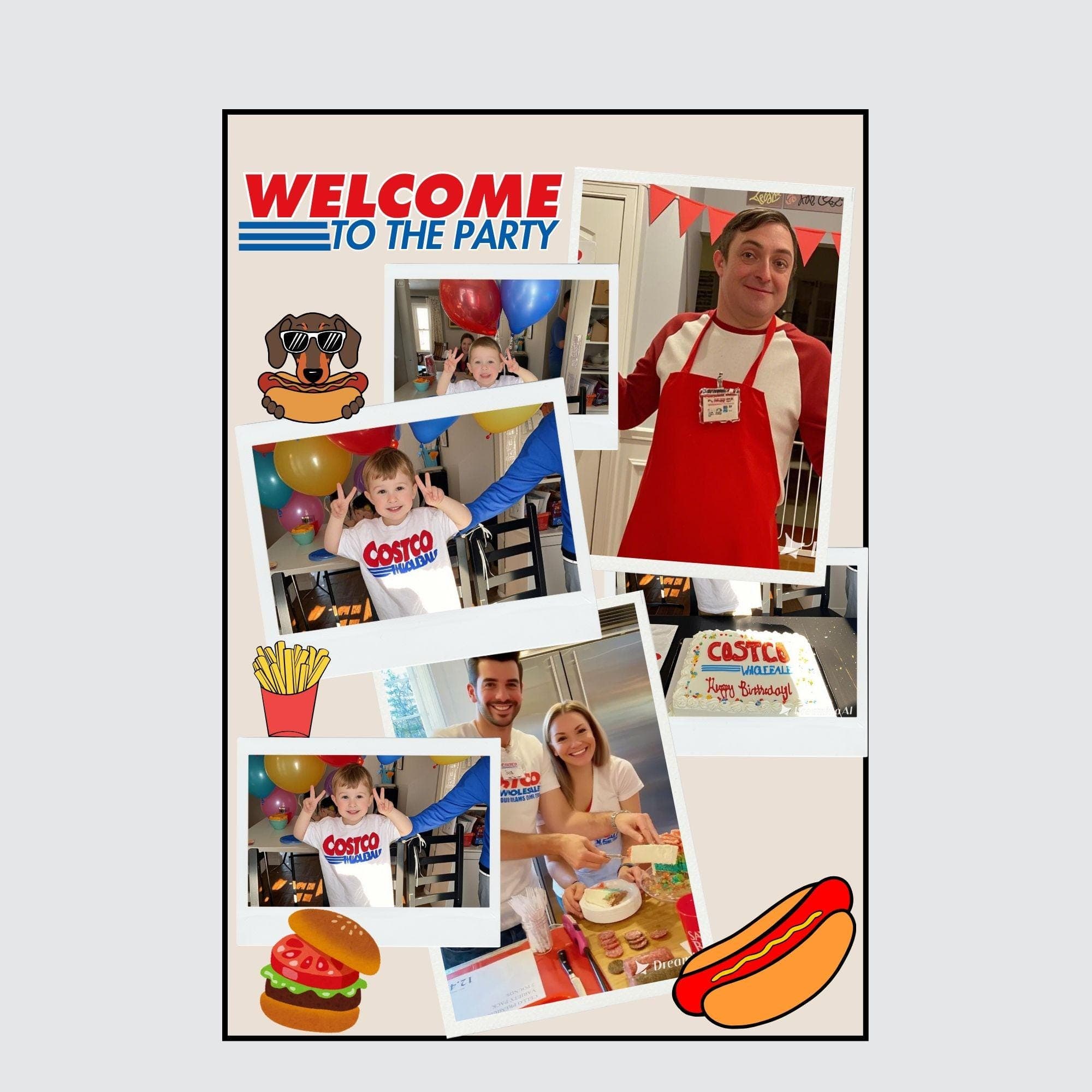 Costco Photo Booth Party Pack | Customizable Employee of the Year (PDF) 6