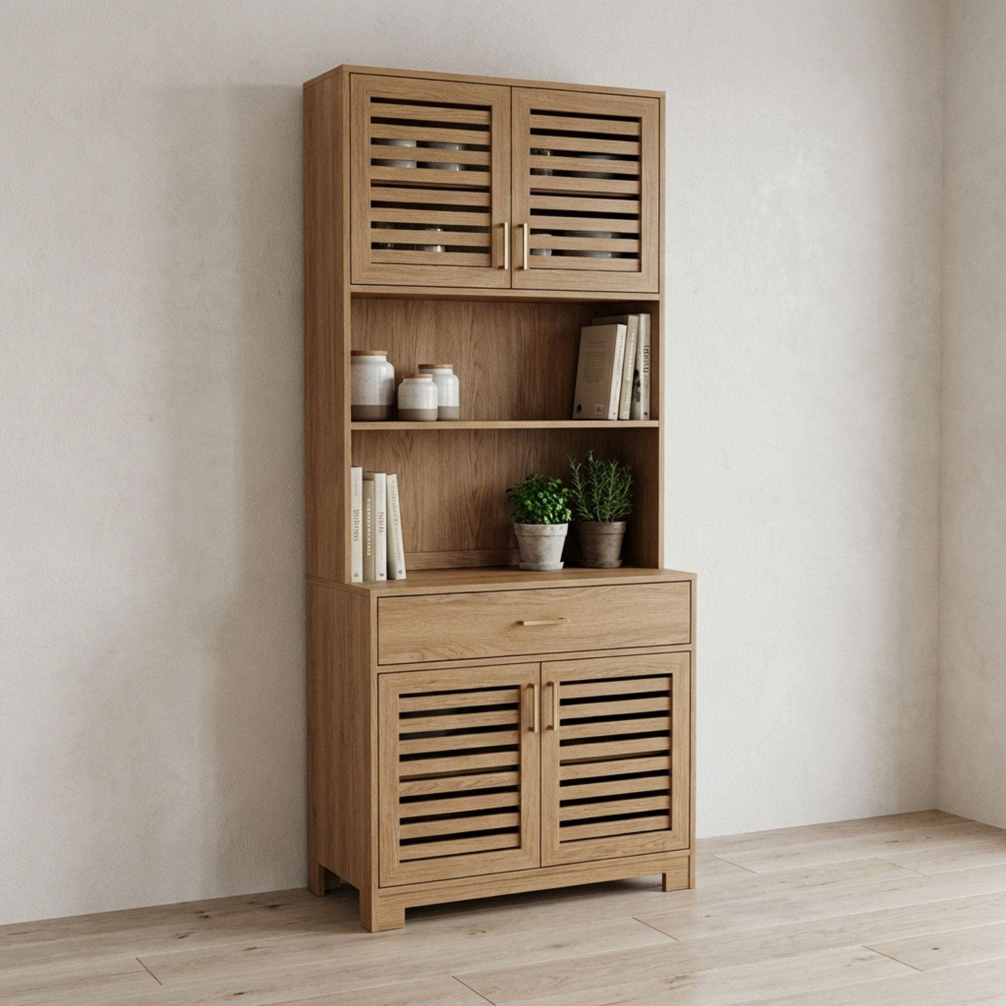 DIY Kitchen Pantry Cabinet Plans | Kitchen Organizer Build Blueprint | Standing Storage Guide 2