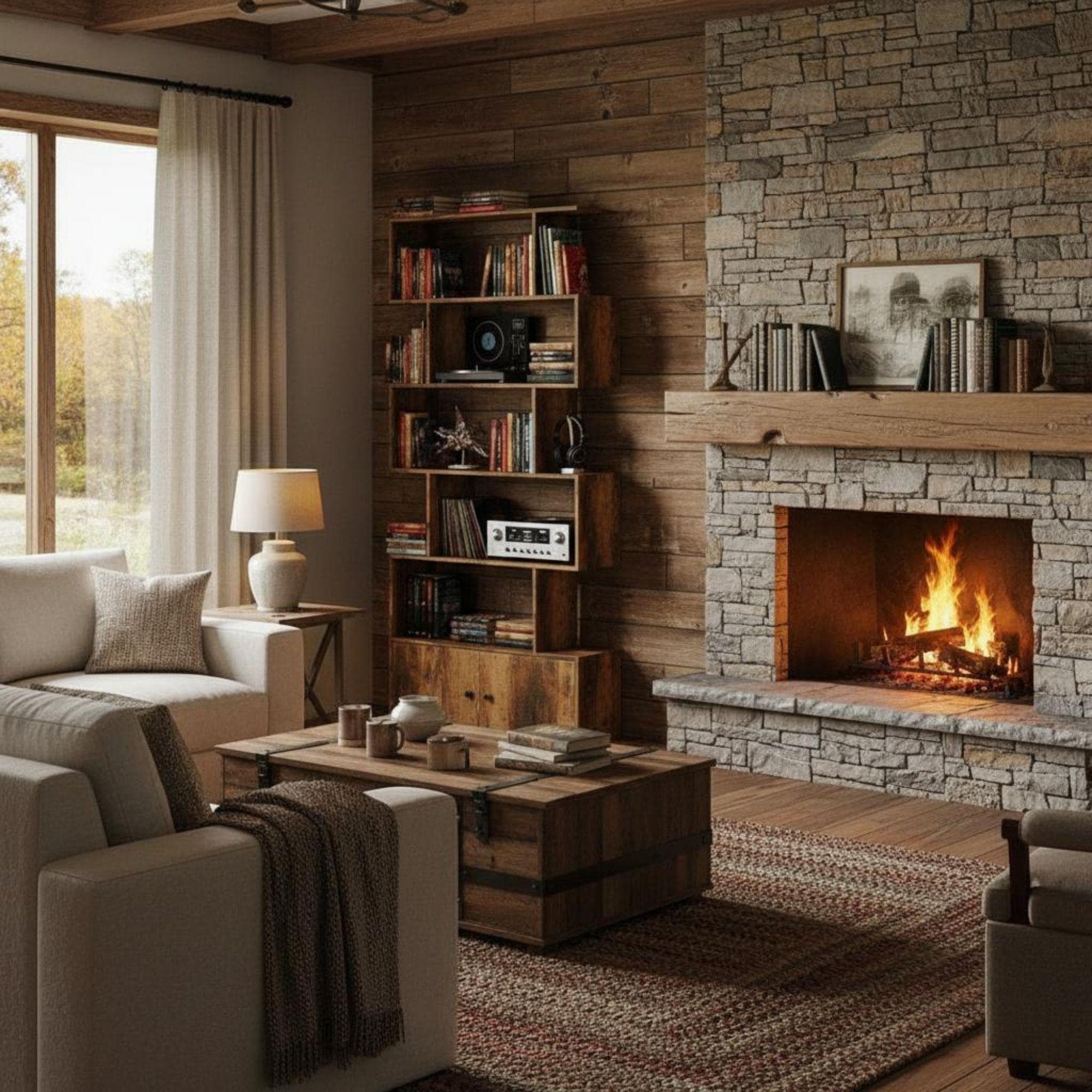 DIY Wood Bookcase Plans | Wall Shelf, Small Spaces (PDF Pattern) 1