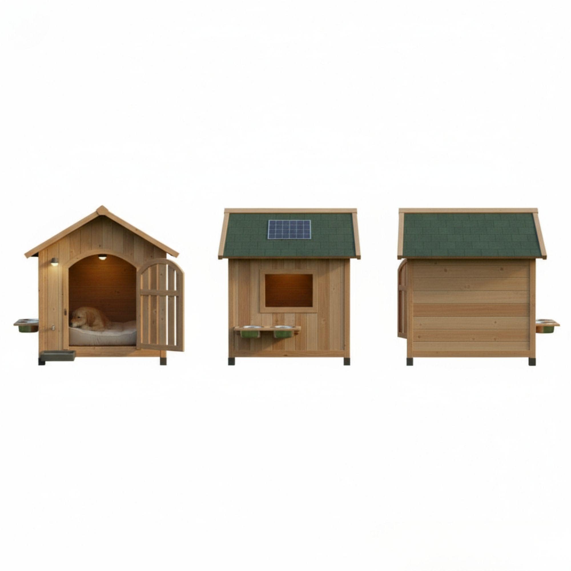 DIY Modern Dog House Plans: Insulated Cedar, Large Breed (Digital Download) 5