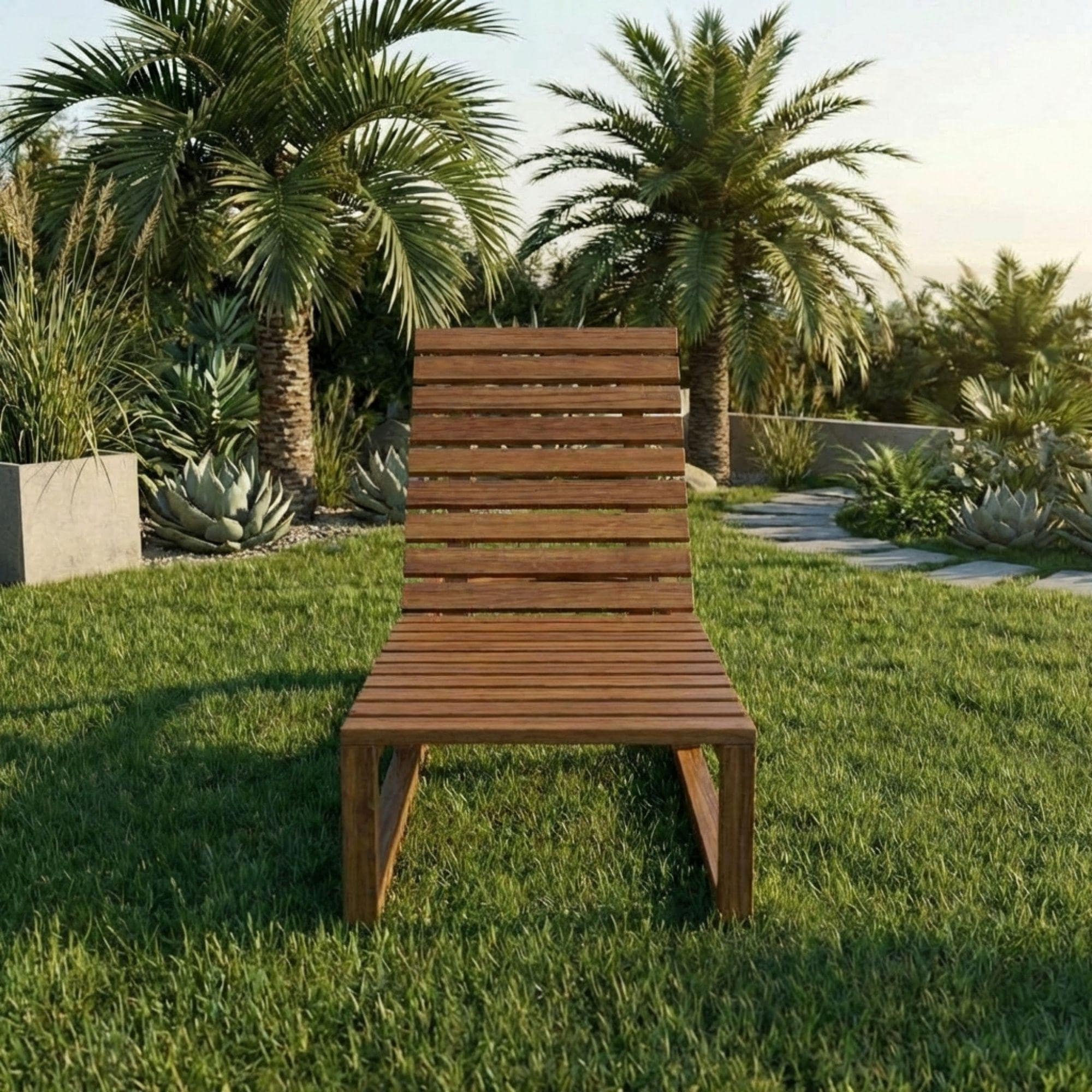 DIY Outdoor Chaise Lounge Plans, Adjustable Wood Lounger Blueprint (PDF Download) 4