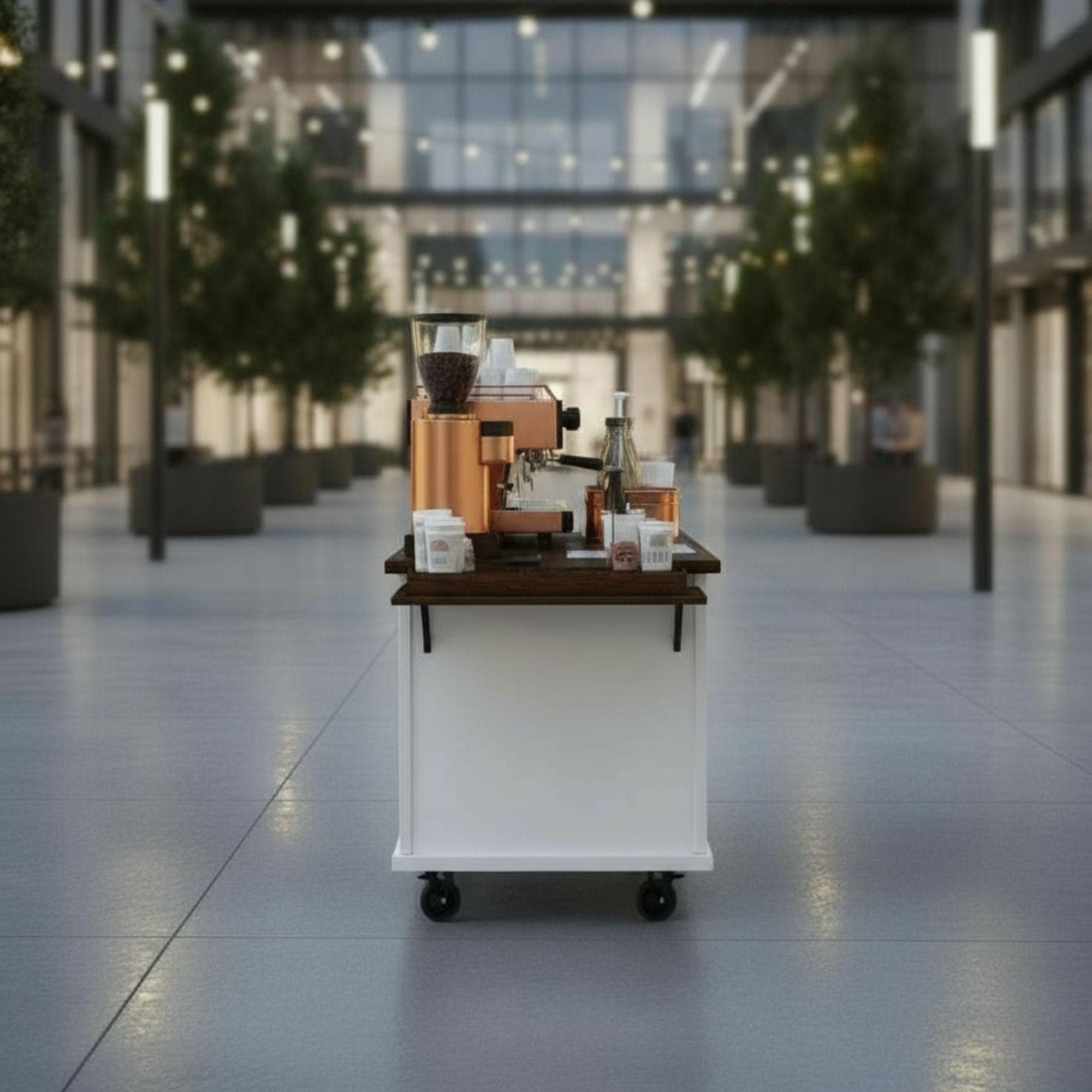 DIY Mobile Bar Cart Plans: Collapsible Vendor Cart (PDF Plan) 3