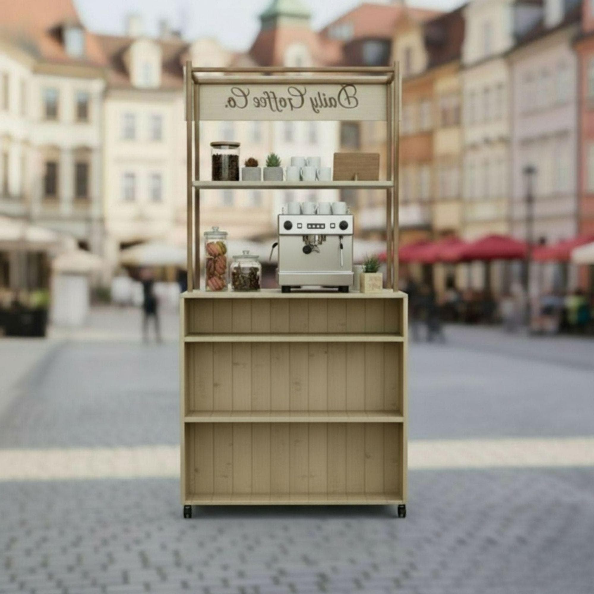 DIY Foldable Checkout Stand Plans: Portable Plywood Design (PDF Pattern) 4