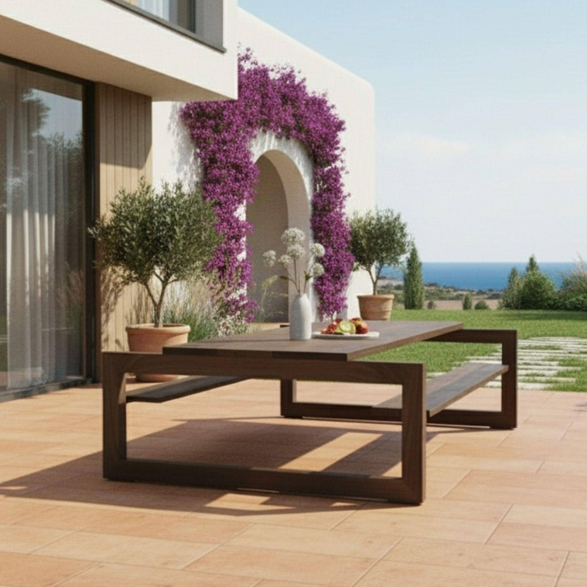 DIY Farmhouse Picnic Table Plan: Outdoor Wood Table & Bench (PDF) 5