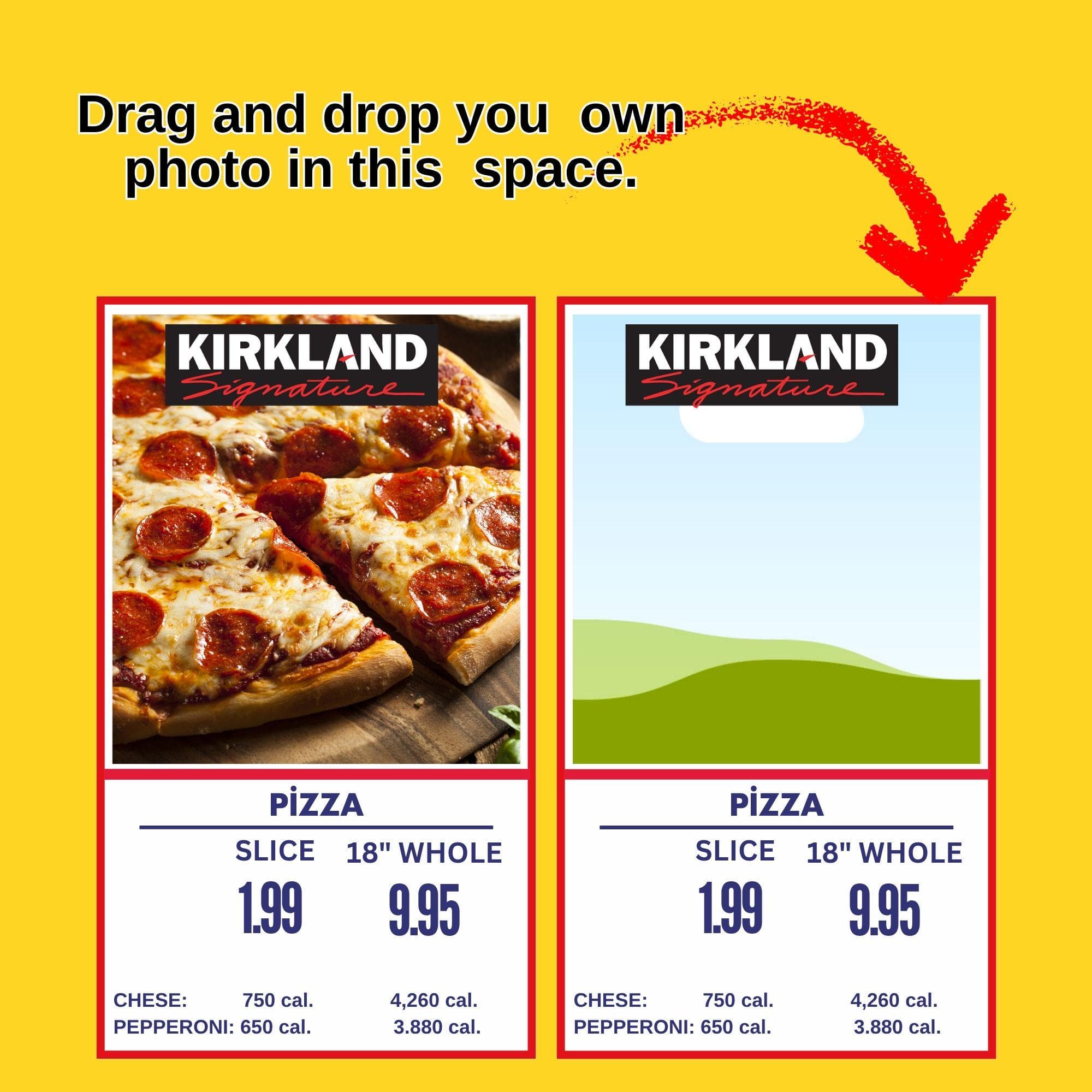 Costco Food Court Sign | Printable Menu, Price Tag (Digital Download)