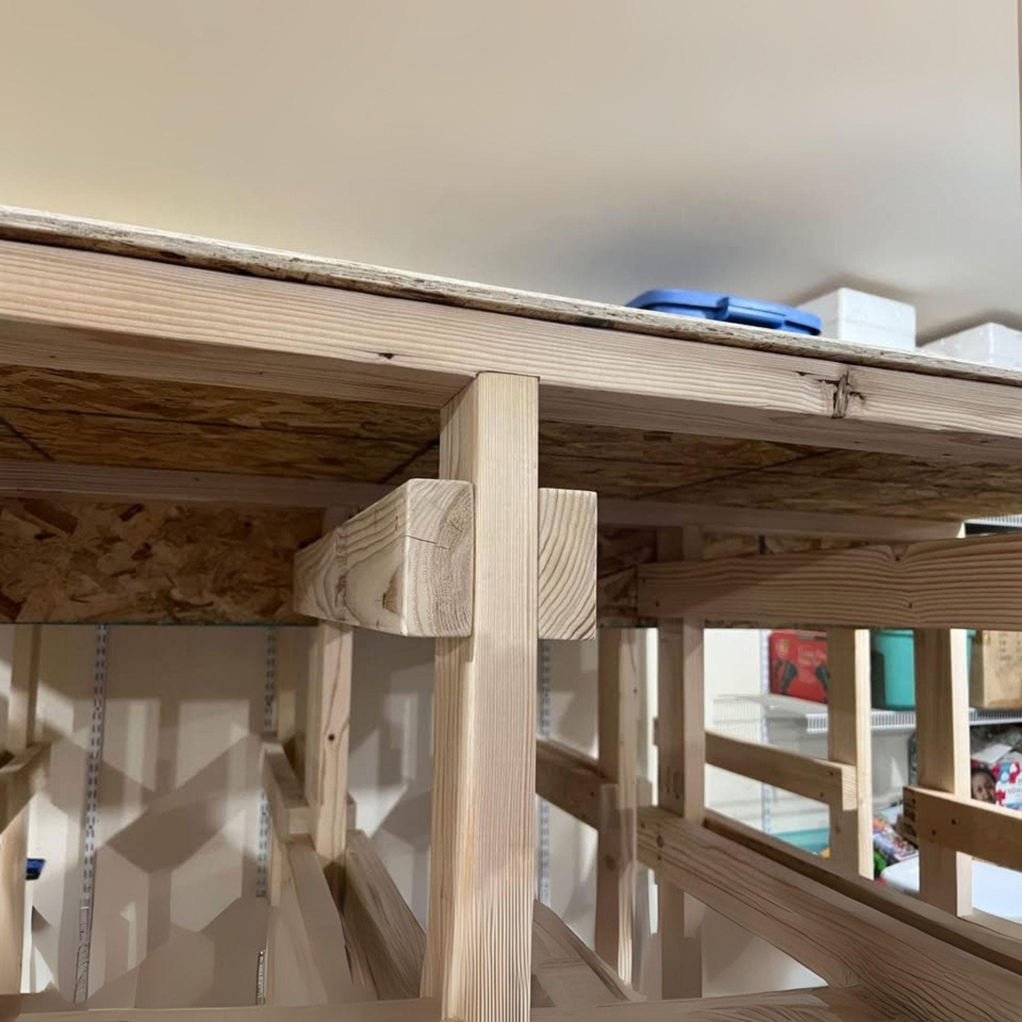 DIY 27-Gallon Tote Rack Plan 2x2 | Costco Totes (PDF Pattern) 4