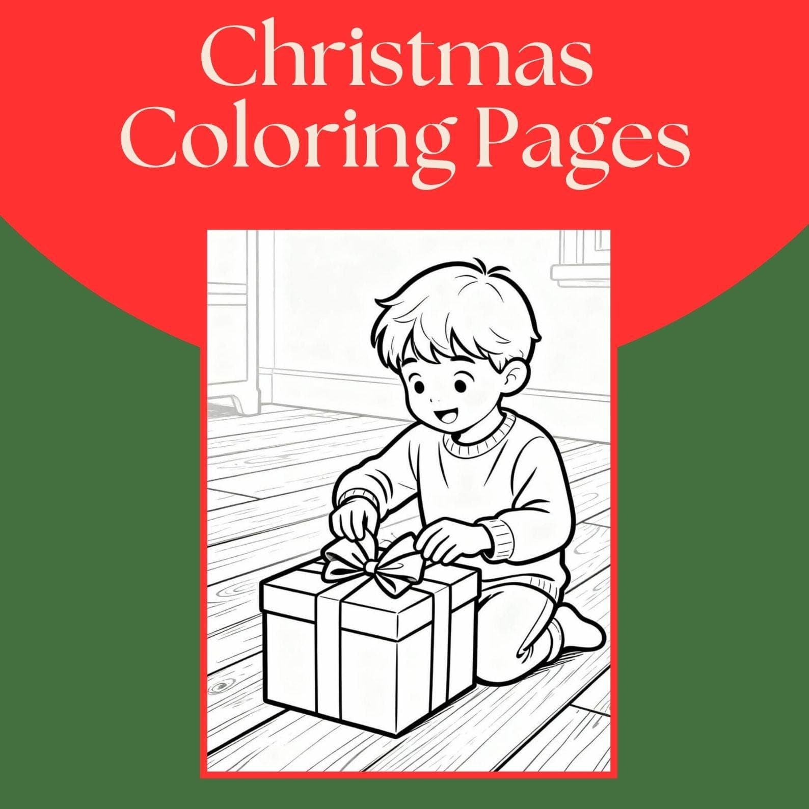 100+ Christmas Coloring Pages | Winter Activity Book (PDF) 8