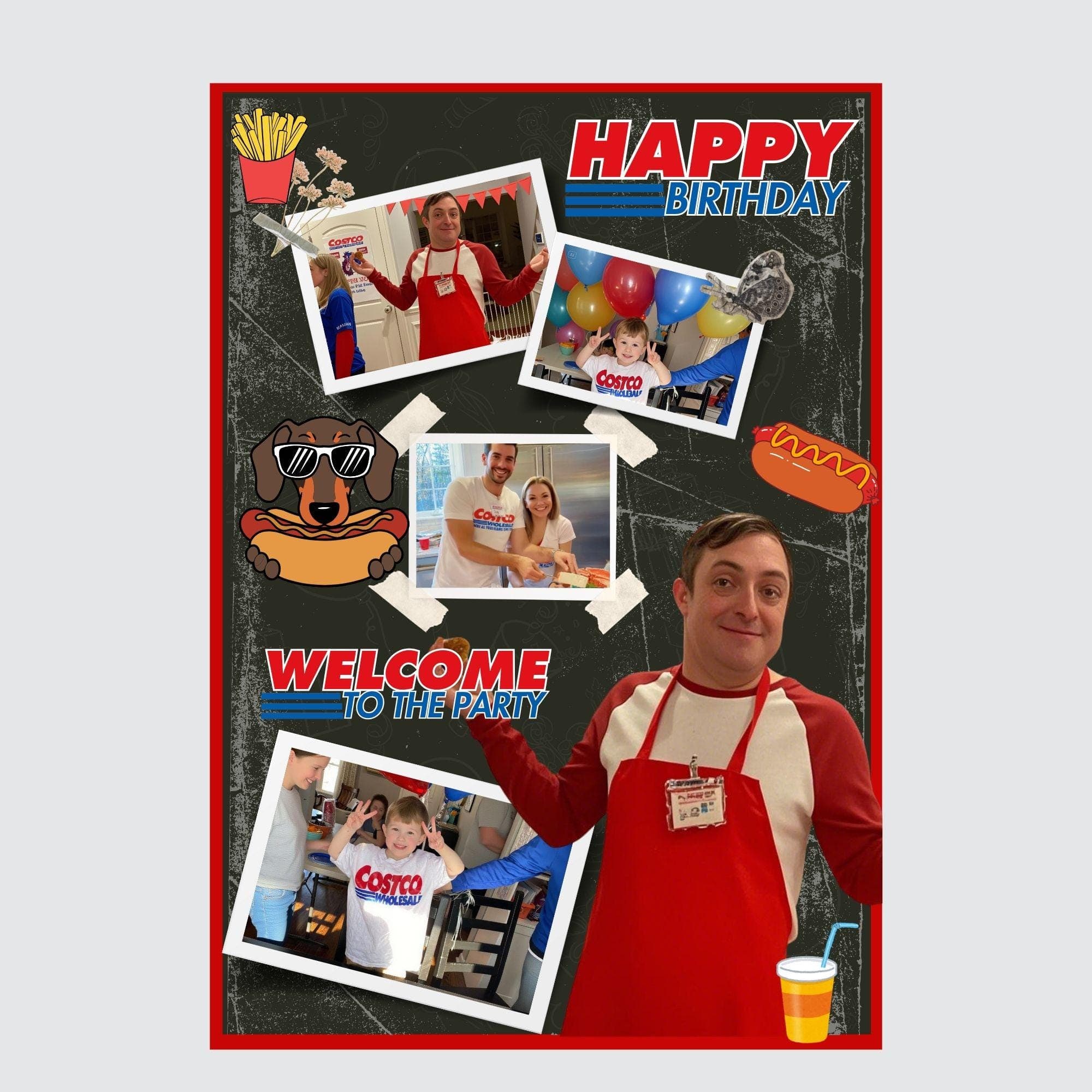 Costco Photo Booth Party Pack | Customizable Employee of the Year (PDF) 5