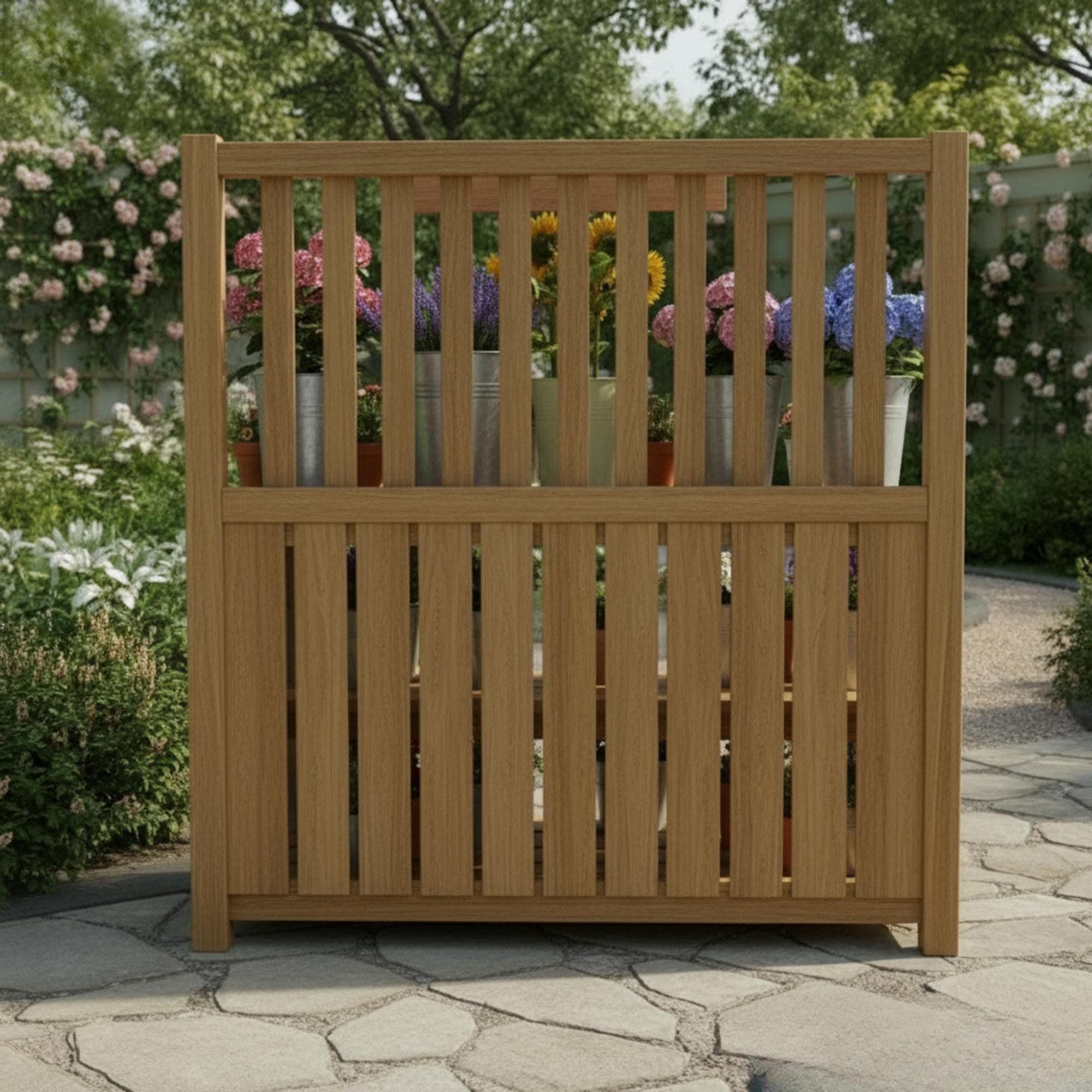 DIY Tiered Flower Display Stand Plans: Large Wood Planter (PDF Pattern) 3