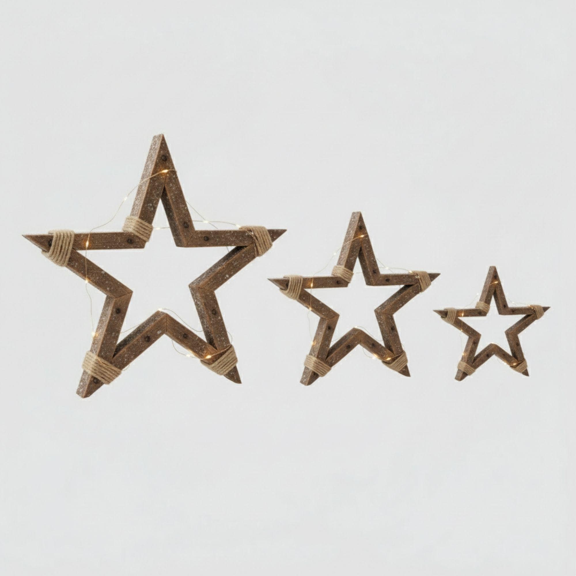 Rustic Christmas Star Plan: DIY Wooden Holiday Decor | Wooden Stars For Christmas Tree (PDF Download) 6