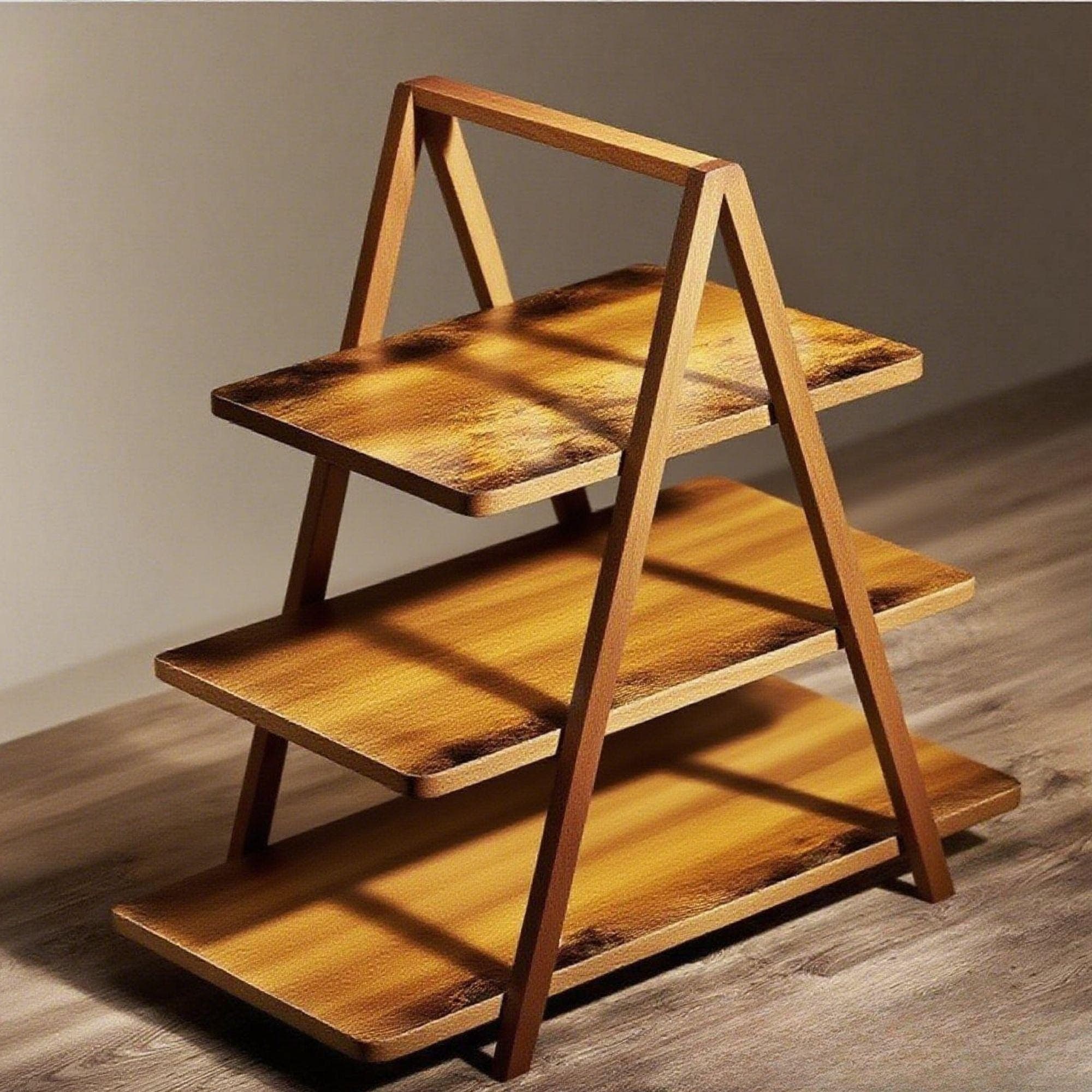 DIY Tiered Display Stand Plan: Craft Fair & Wedding (PDF Download) 2