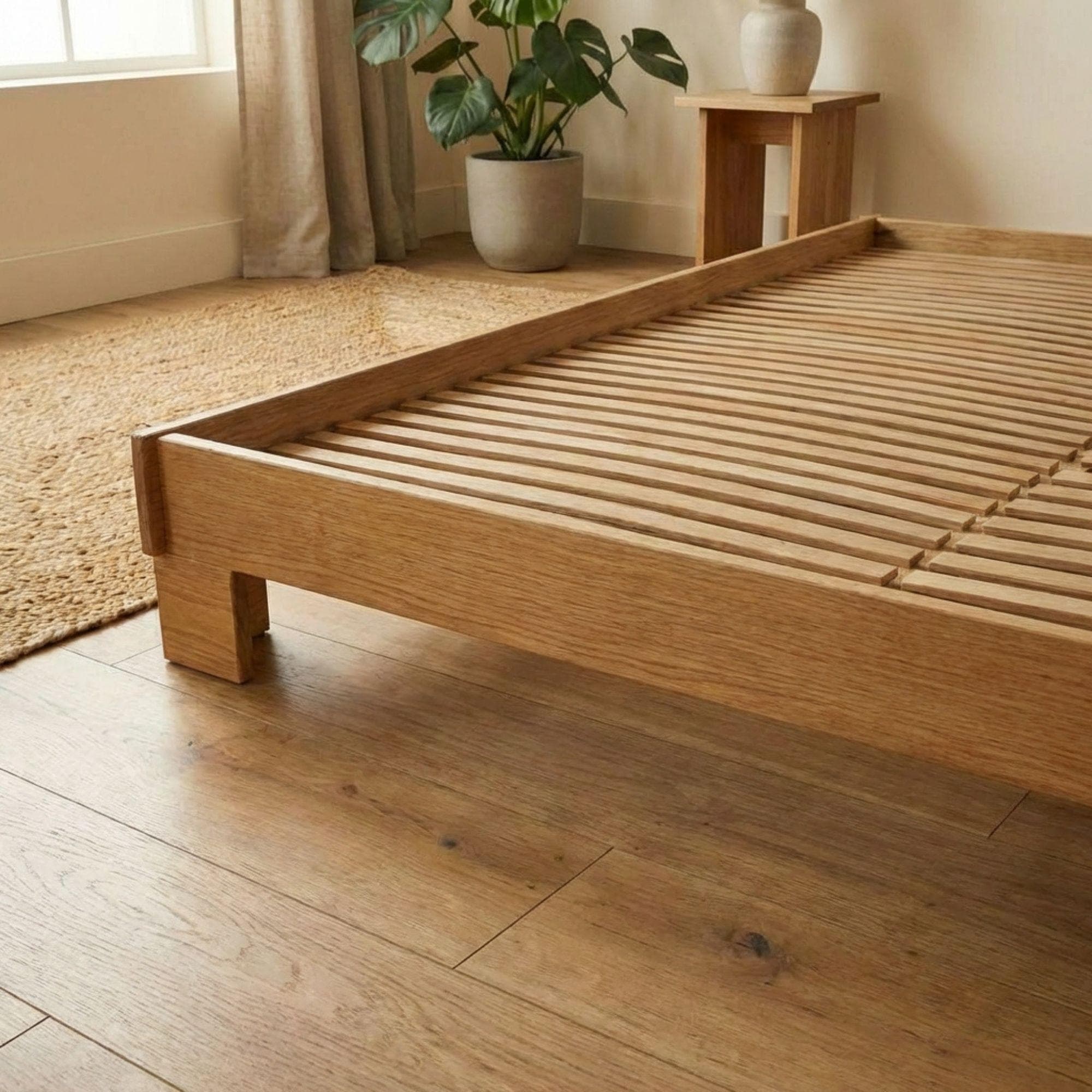 DIY Platform Bed Plans | Wooden Bed Frame Blueprint | Modern Low Profile Bed Design PDF 5