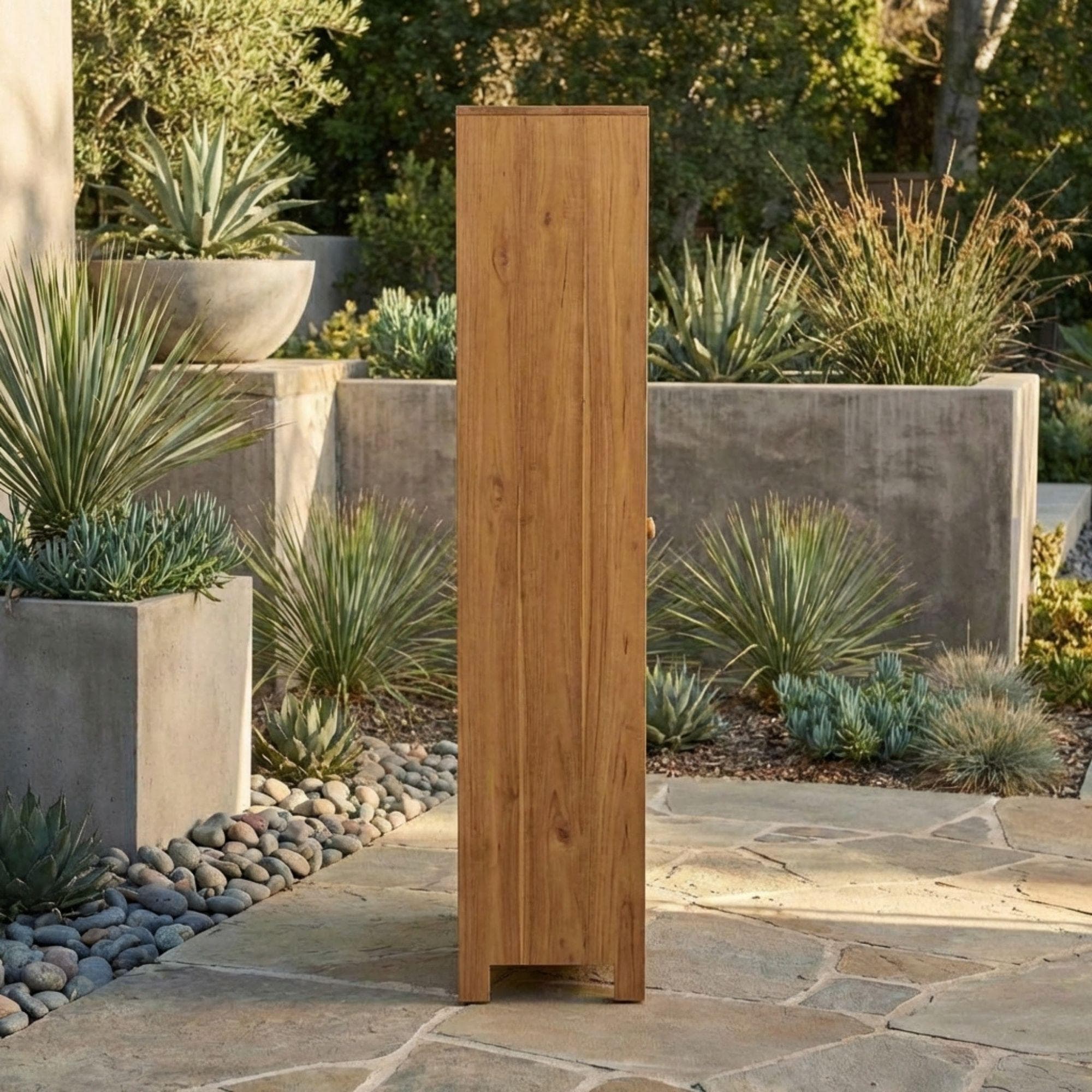 DIY Outdoor Storage Cabinet Plans | Tall Outdoor Shed Blueprint | Garden Tool Closet PDF 3