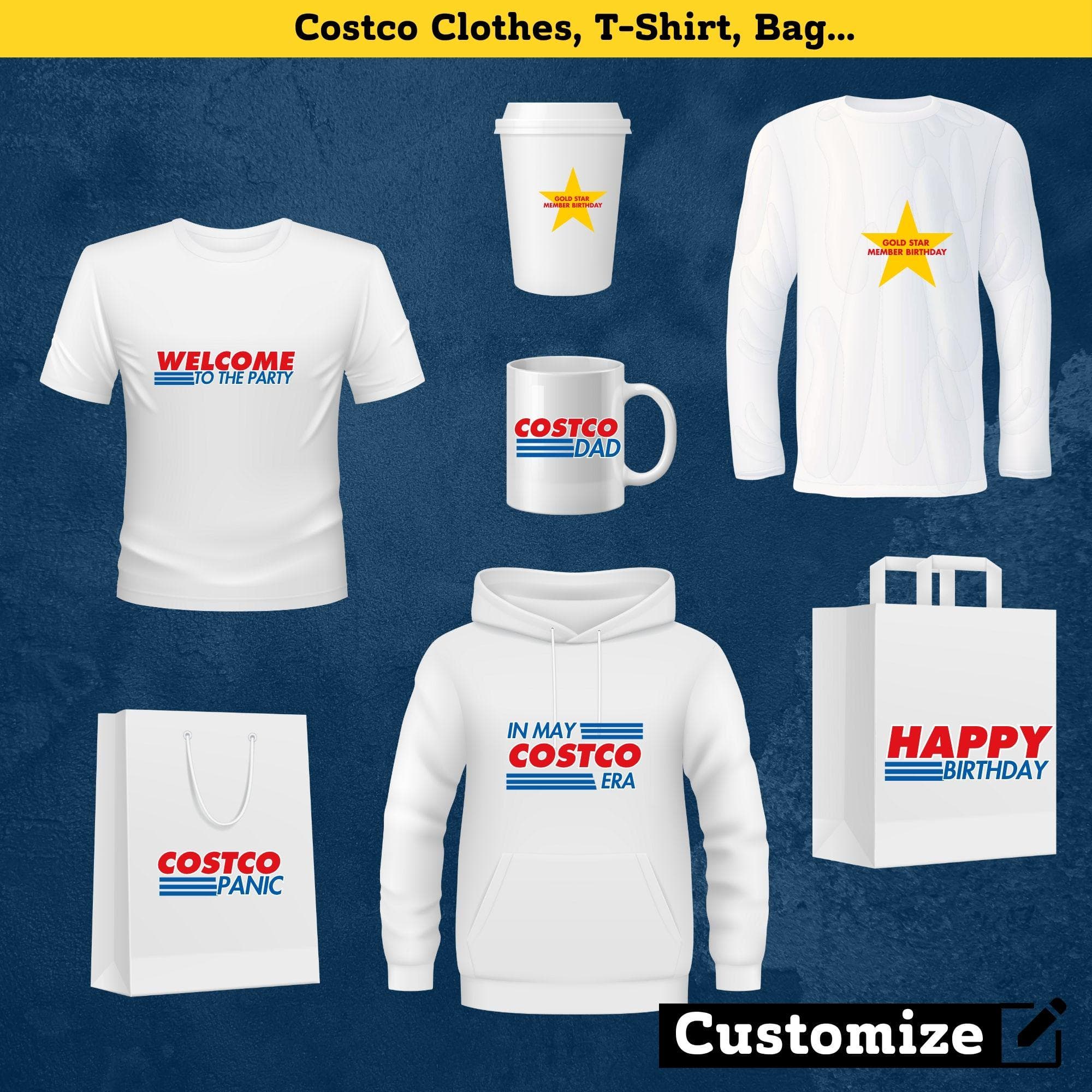 Costco Party Pack Bundle | Birthday Decorations, Signs, Invite (Digital Download) 8