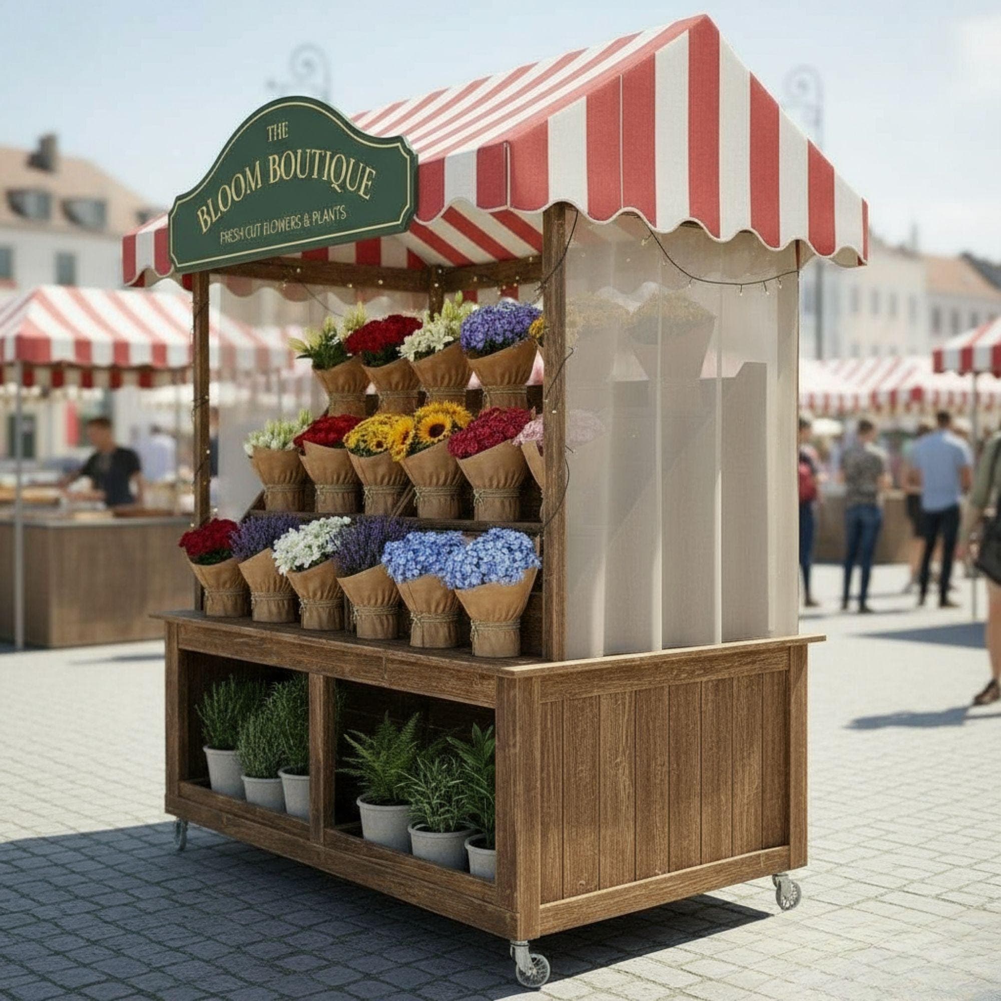 DIY Tiered Planter Stand Woodworking Plans (PDF) 2