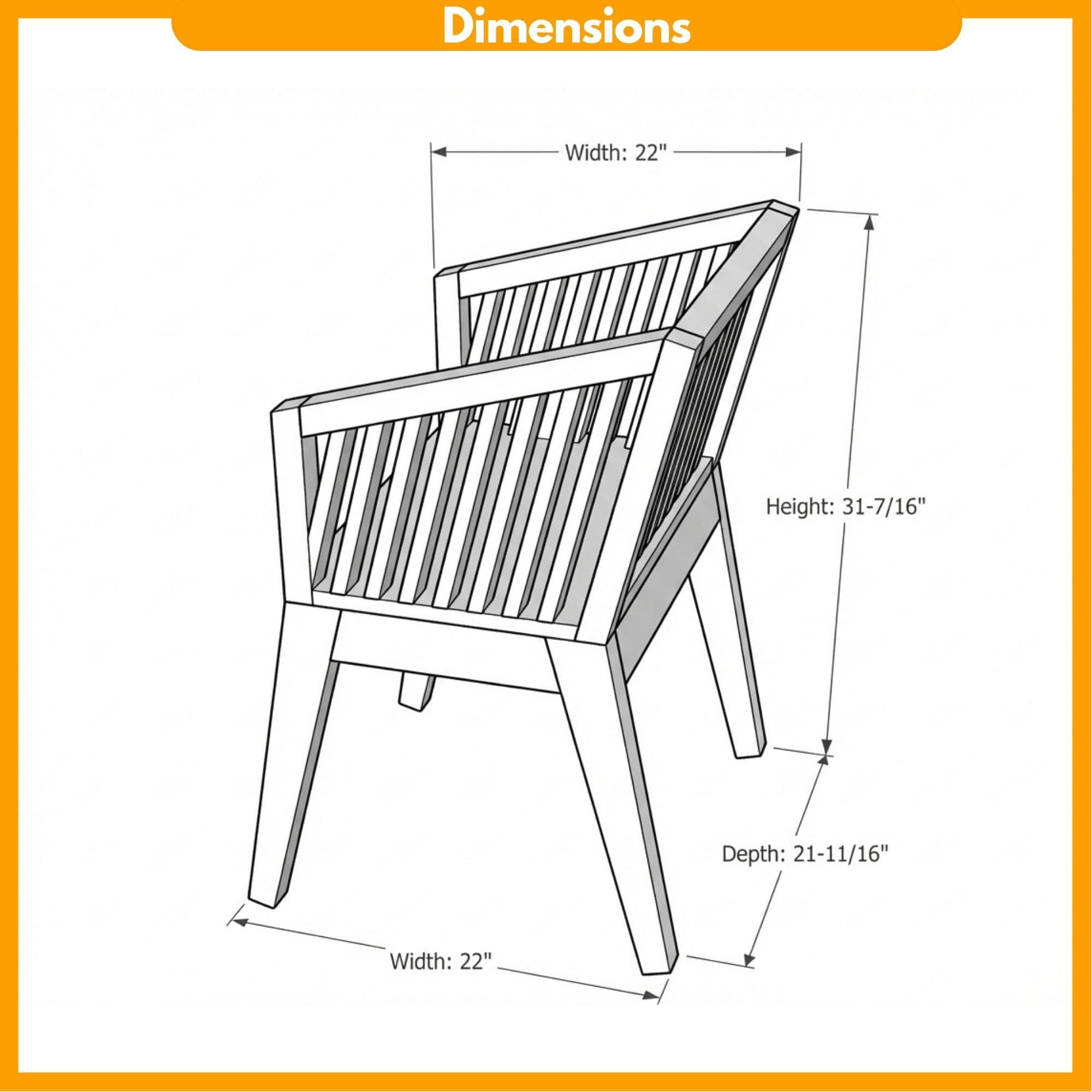 DIY Outdoor Dining Set Plans | Wooden Patio Table, Chairs Blueprint (Digital Download) 2