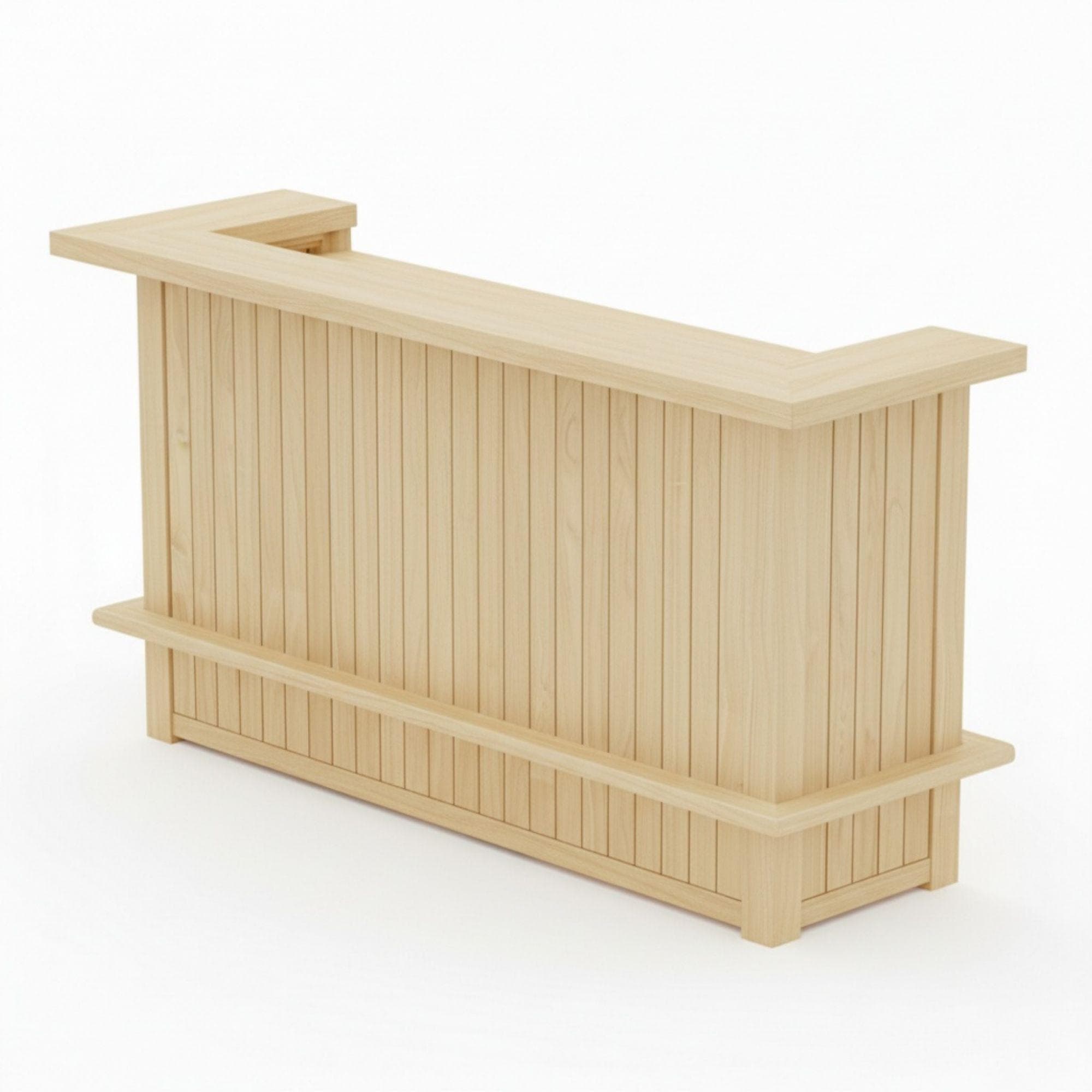 DIY Outdoor Bar Plan: Folding Wooden Patio Bar Blueprint (PDF Digital Download) 3