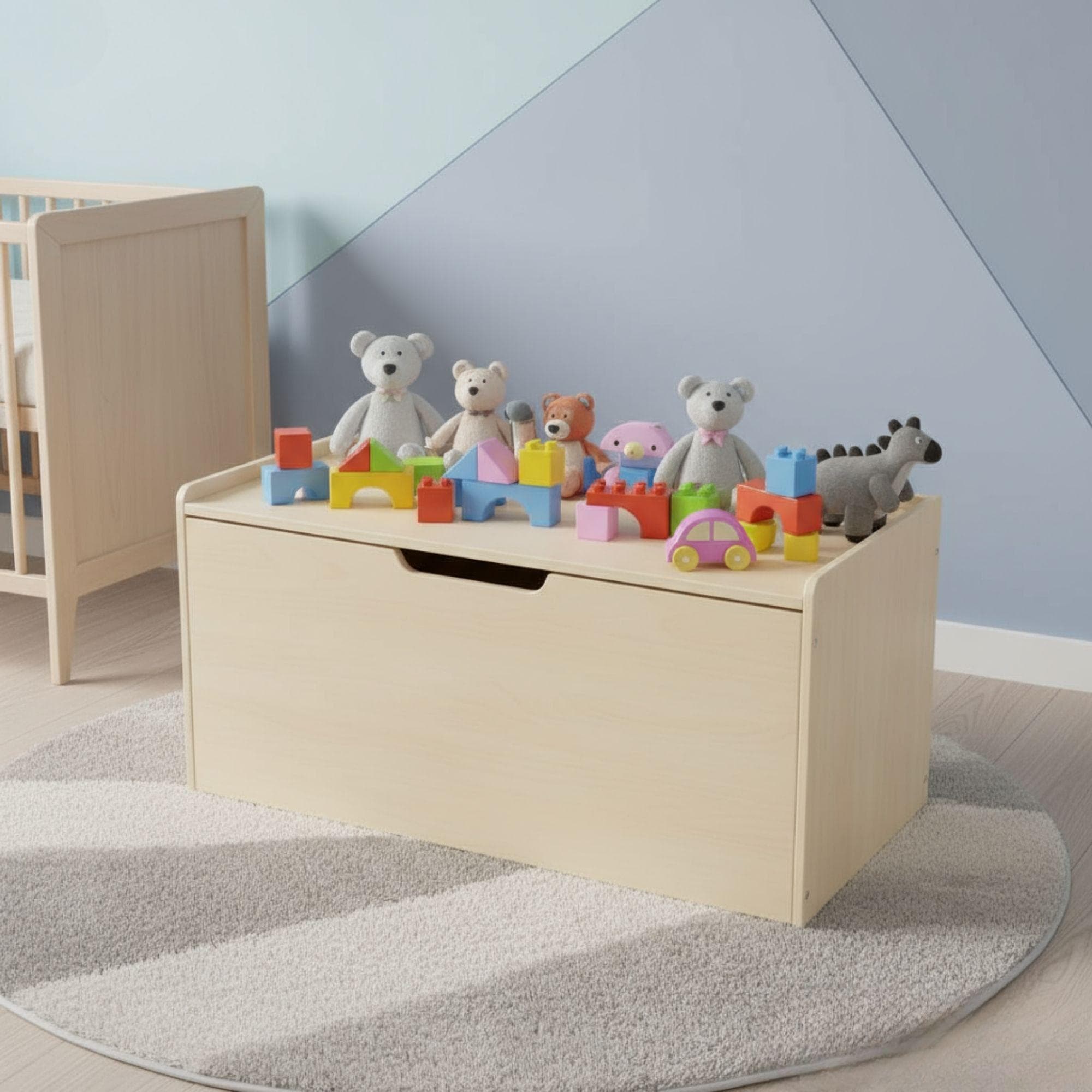 DIY Toy Chest Bench Plans: Wooden Storage Furniture (Digital Download) 3