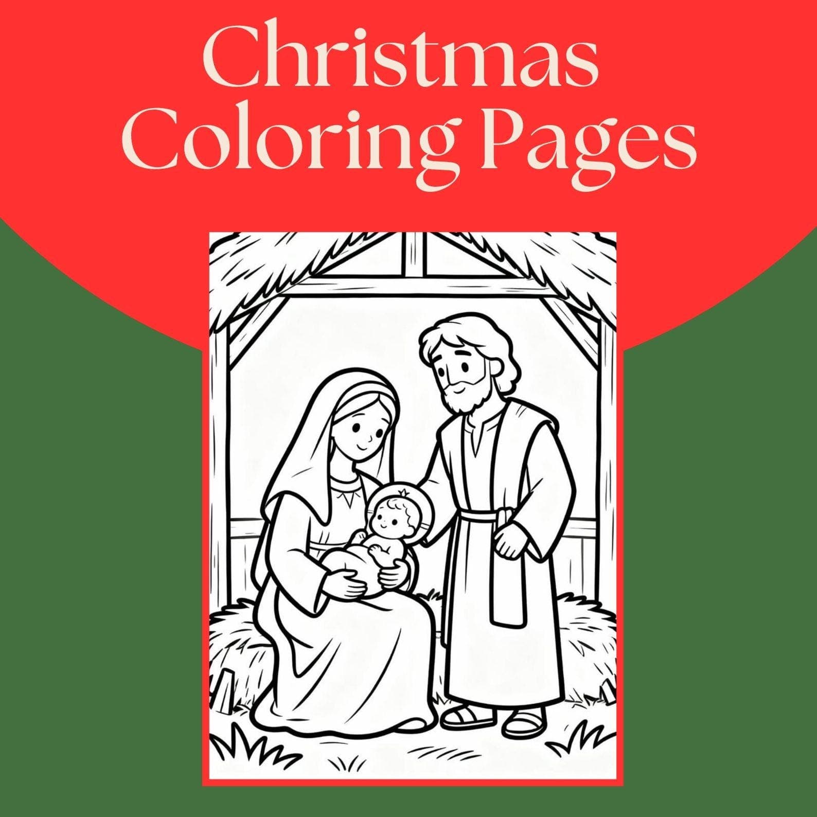 100+ Christmas Coloring Pages | Winter Activity Book (PDF) 3