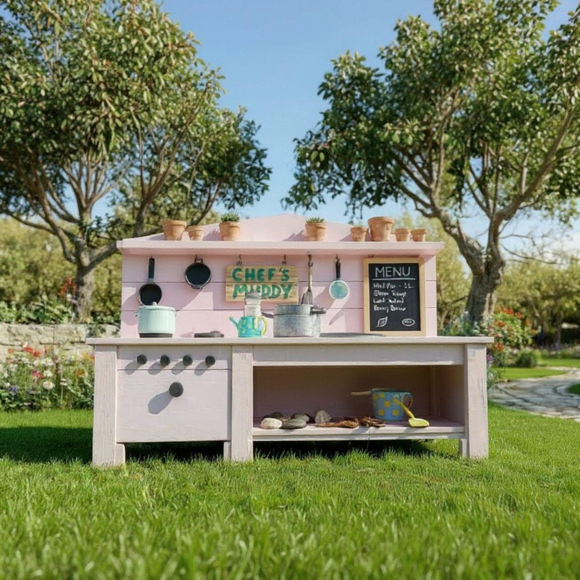 Kids Mud Kitchen DIY Plan 3