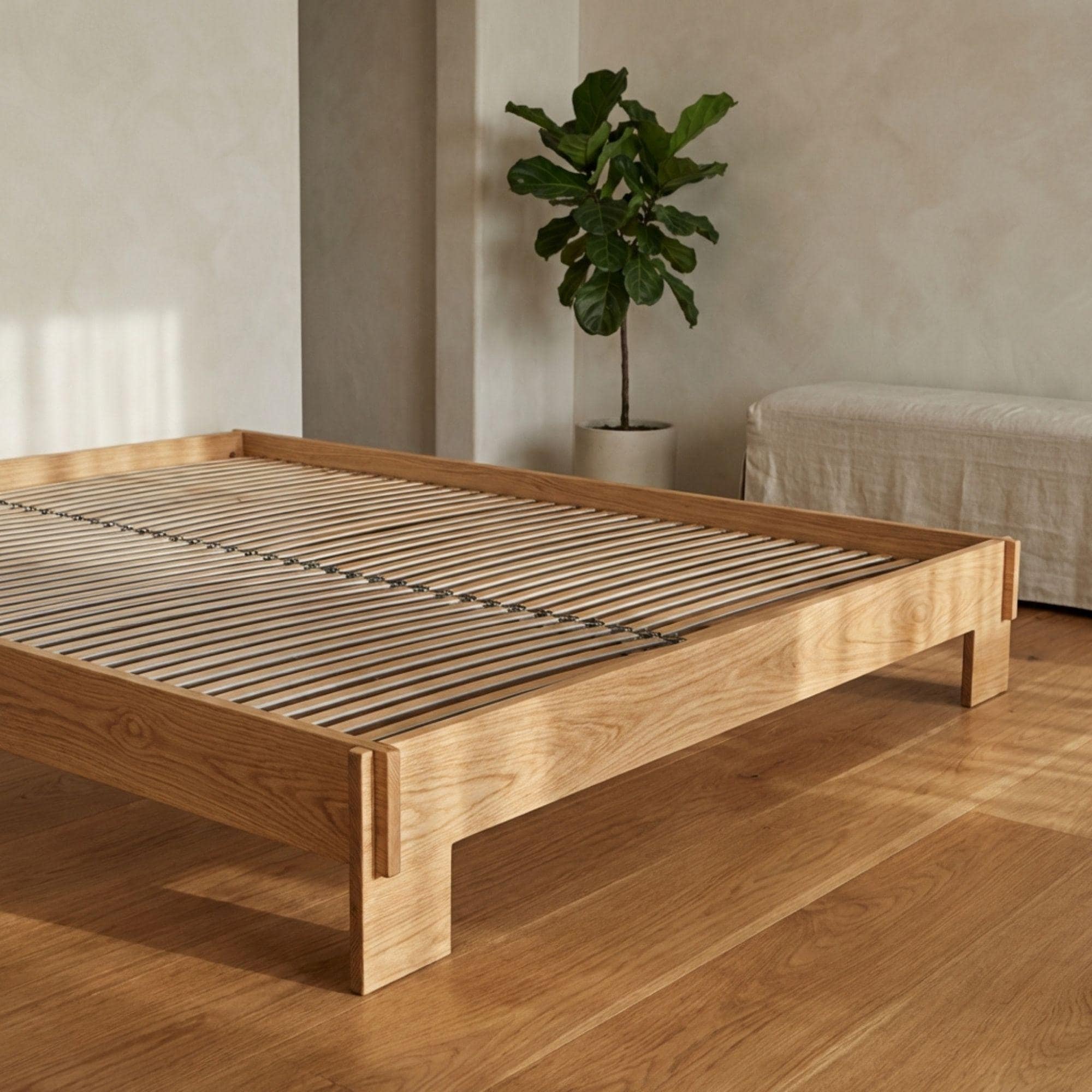 DIY Platform Bed Plans | Wooden Bed Frame Blueprint | Modern Low Profile Bed Design PDF 4
