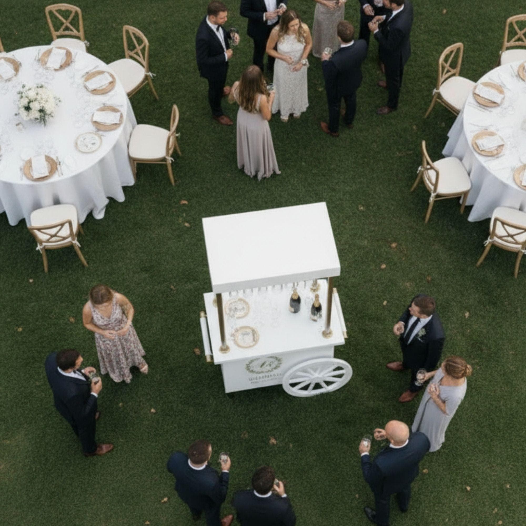 Champagne Cart Blueprint | DIY Mobile Bar, Wedding Event Cart (Custom Build) 6