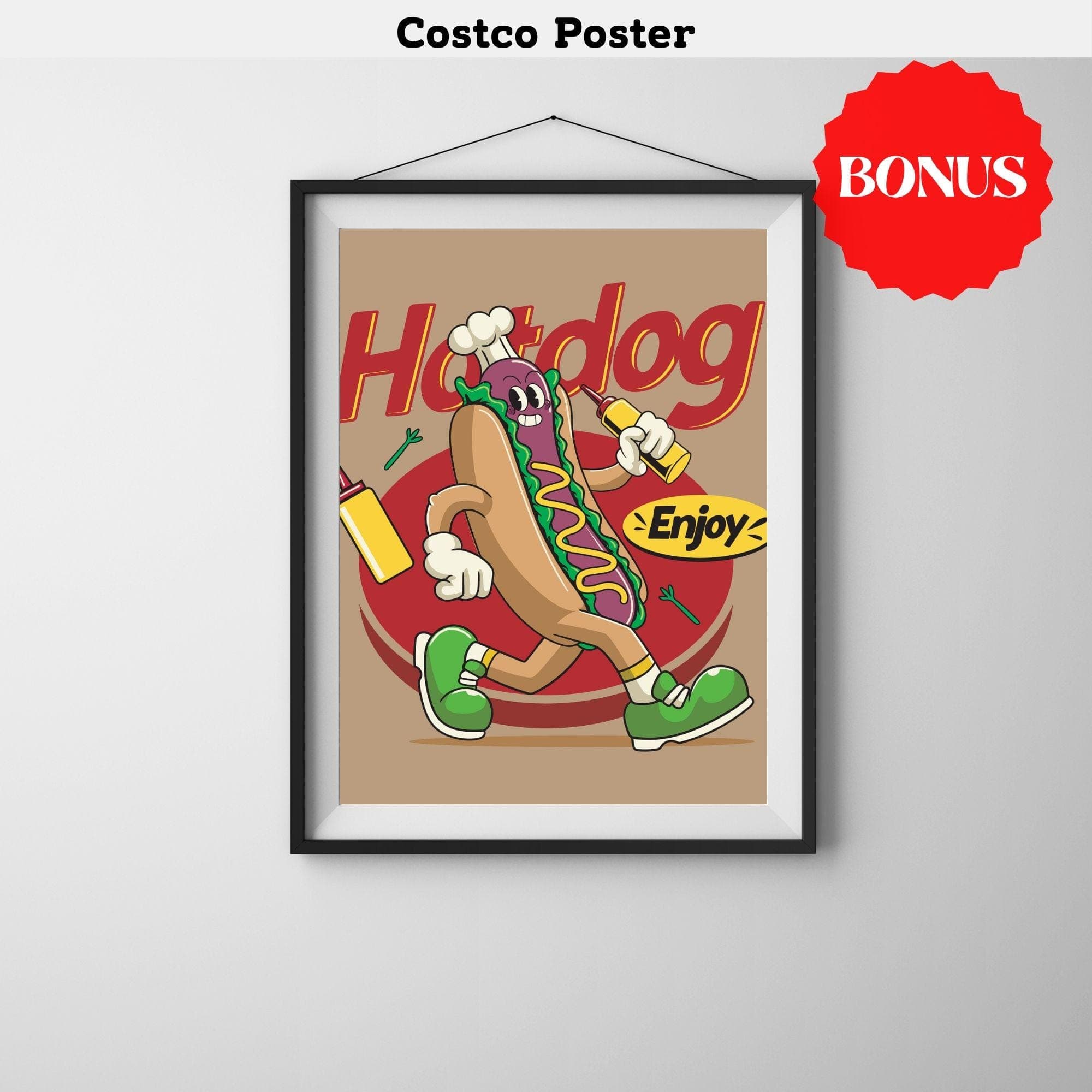 Costco Food Court Sign | Printable Menu, Price Tag (Digital Download) 7