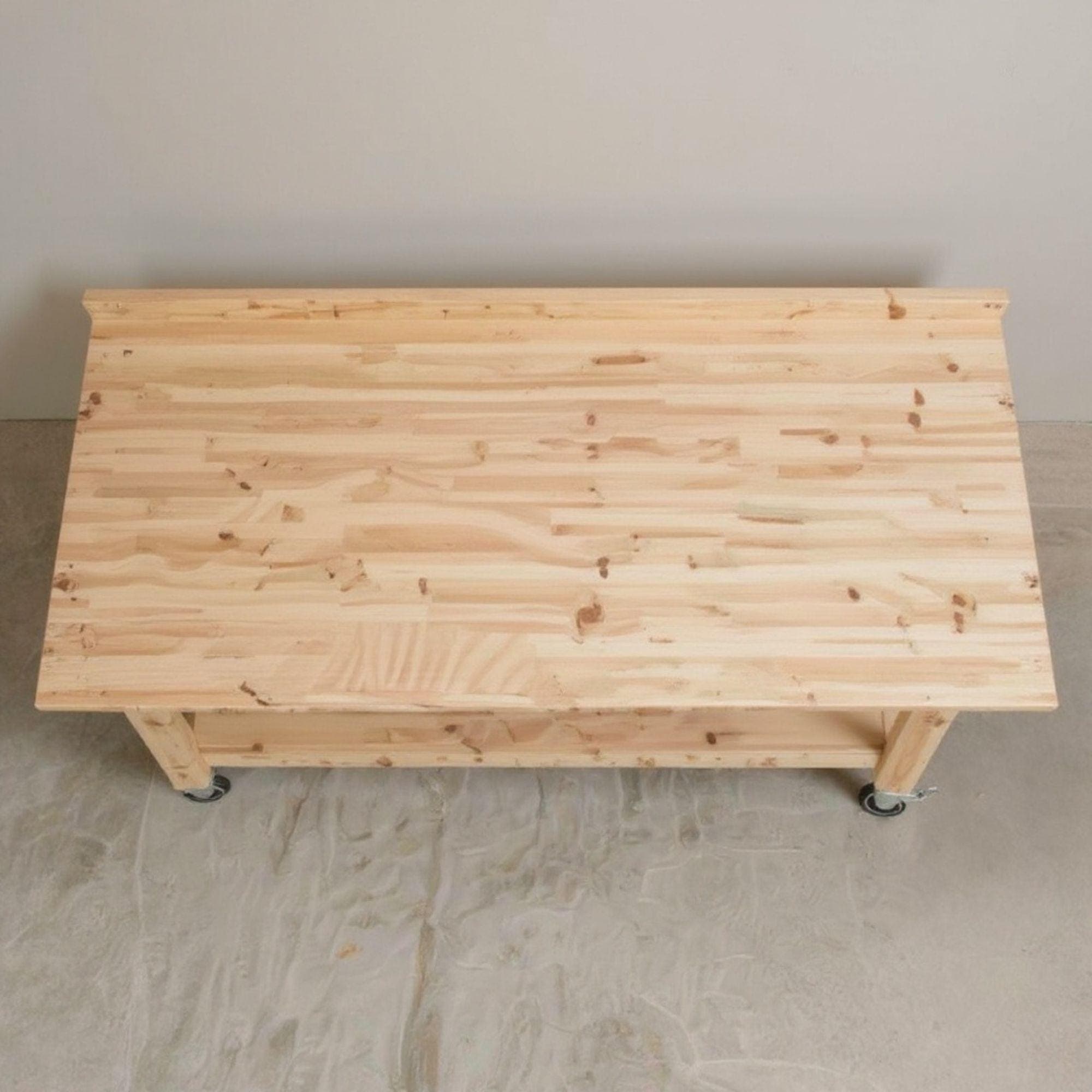 DIY Extra-Long Mobile Workbench Plans | Garage Workstation (Digital Download) 6