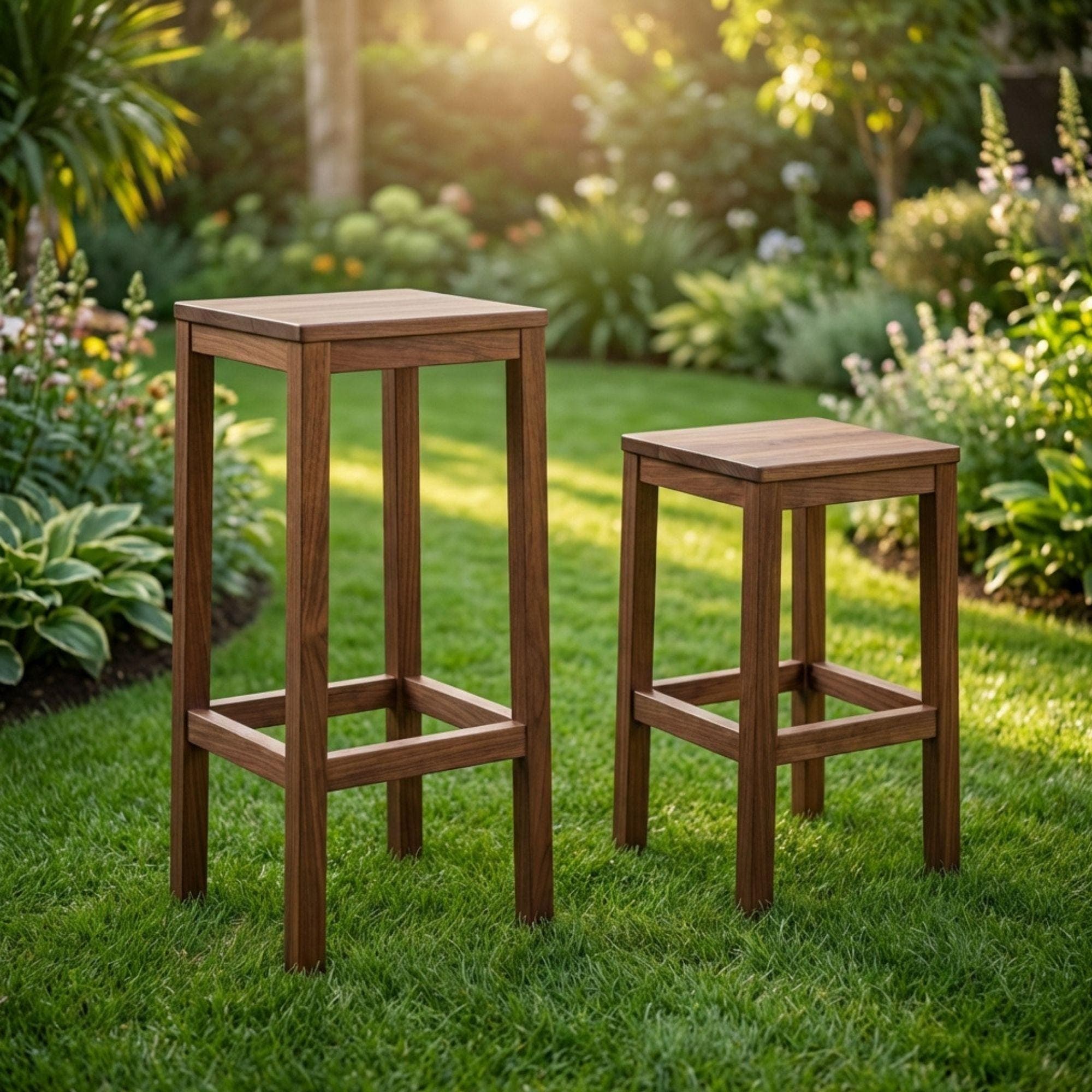 DIY Outdoor Barstool Plans | Wooden Bar Stool Plans PDF | Counter Height Chair Build Guide 4
