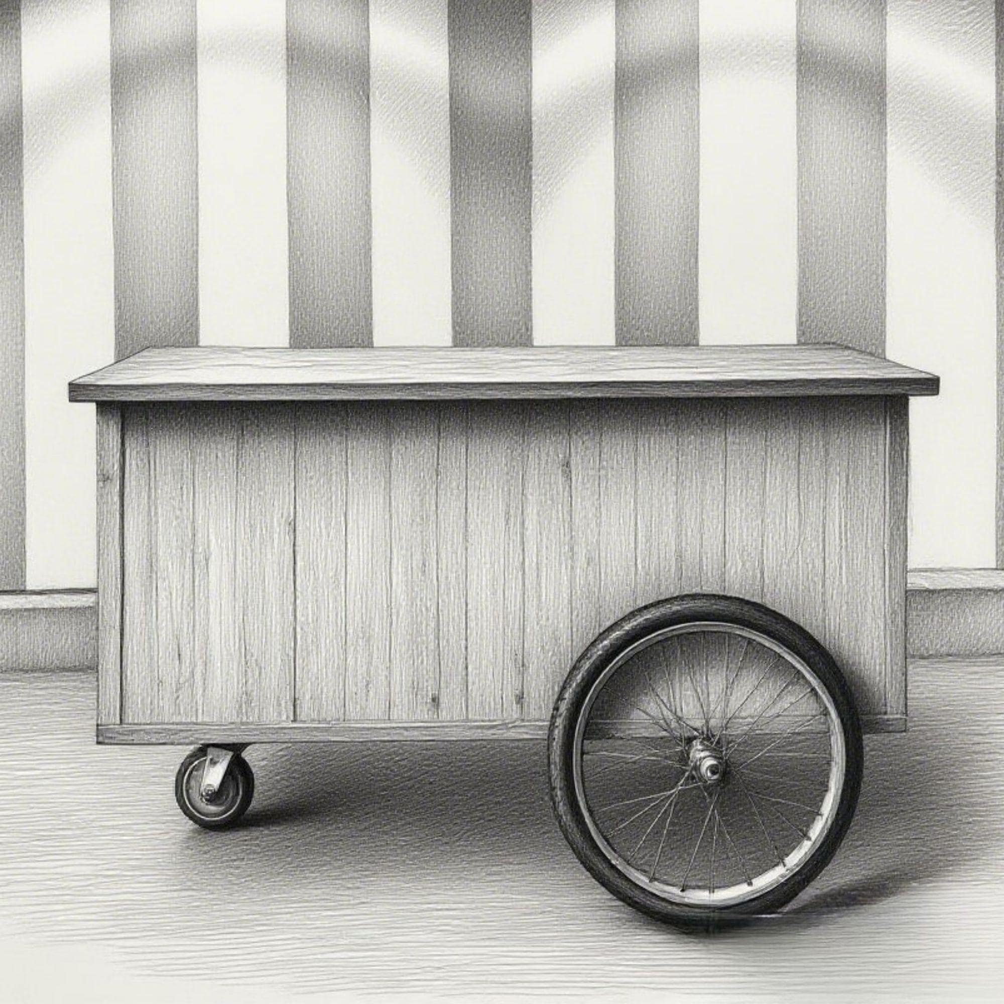 DIY Coffee Cart Plan | Versatile Bar, Charcuterie, Vendor Serving Station 3