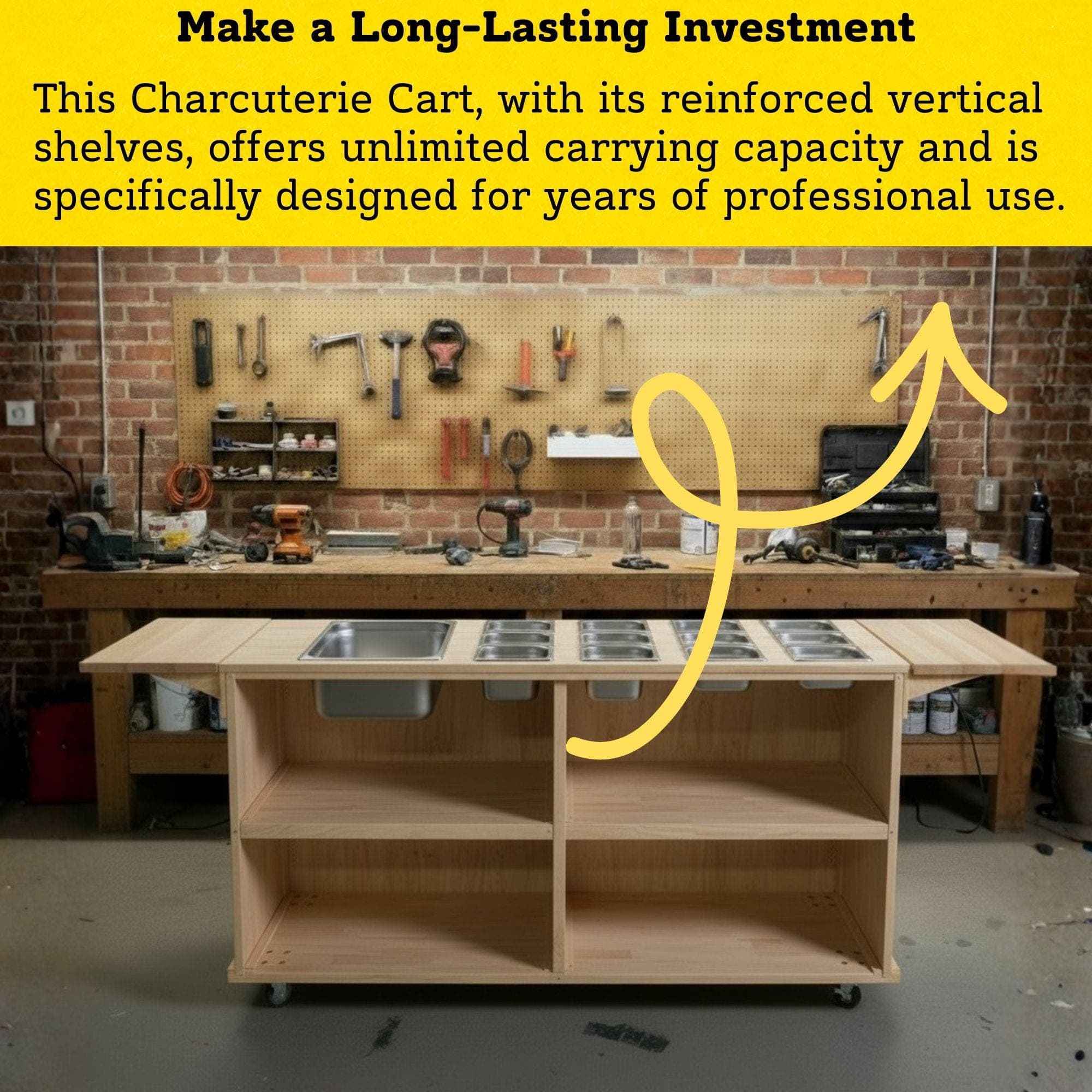 DIY Collapsible Coffee Cart Plans | Mobile Espresso Bar Blueprint (PDF) 3