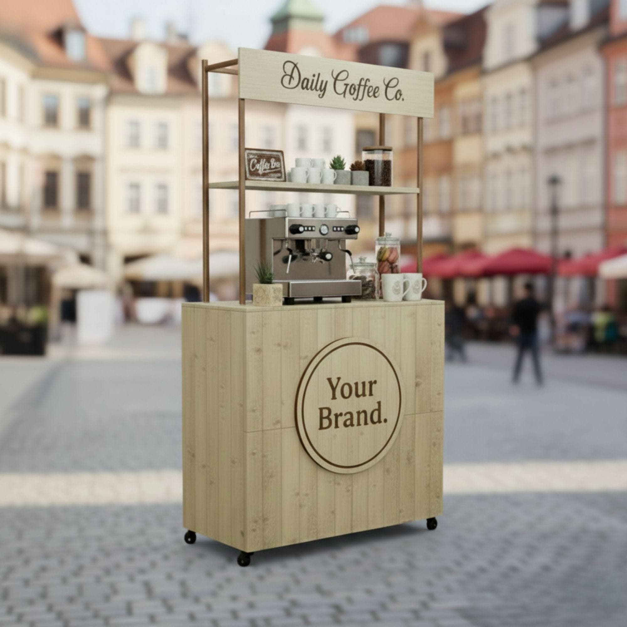 DIY Foldable Checkout Stand Plans: Portable Plywood Design (PDF Pattern)