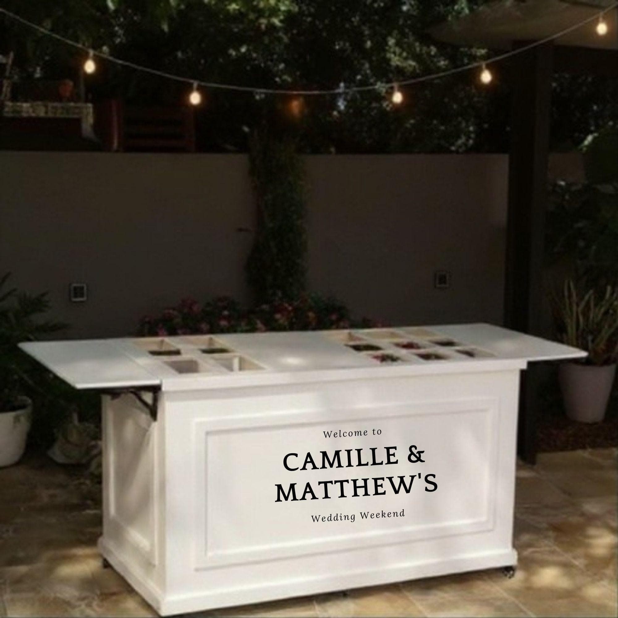 DIY Mobile Serving Cart Plan – Charcuterie Bar, Coffee Station (PDF) 1